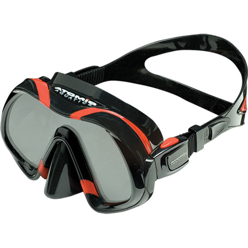 Atomic Aquatics Venom Single Lens Scuba Diving Mask - Premium Snorkeling & Freediving Gear for Clear Underwater Vision | Perfect for Ocean Exploration, Coral Reef Adventures & Spearfishing