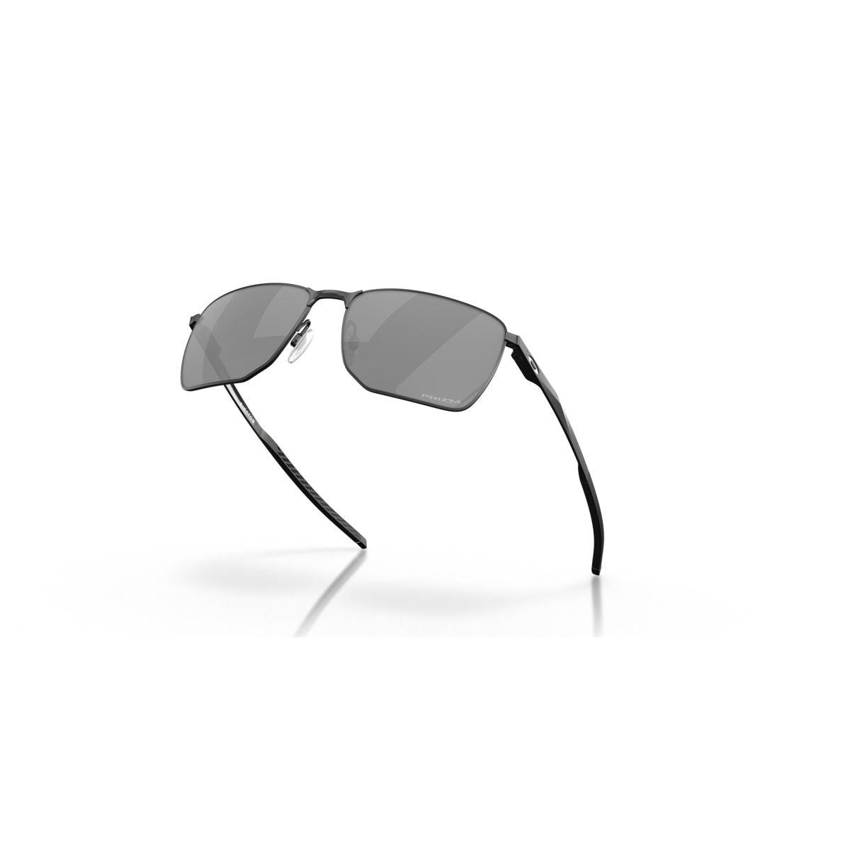 Oakley Ejector Sunglasses Satin Black Frame with Prizm Black Polarized Lenses - Model 0OO4142 414201 - Perfect for Running, Cycling & Outdoor Sports