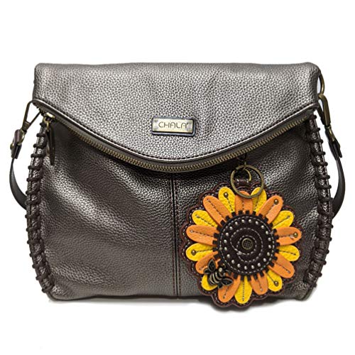 Pewter_ Sunflower Coin Purse