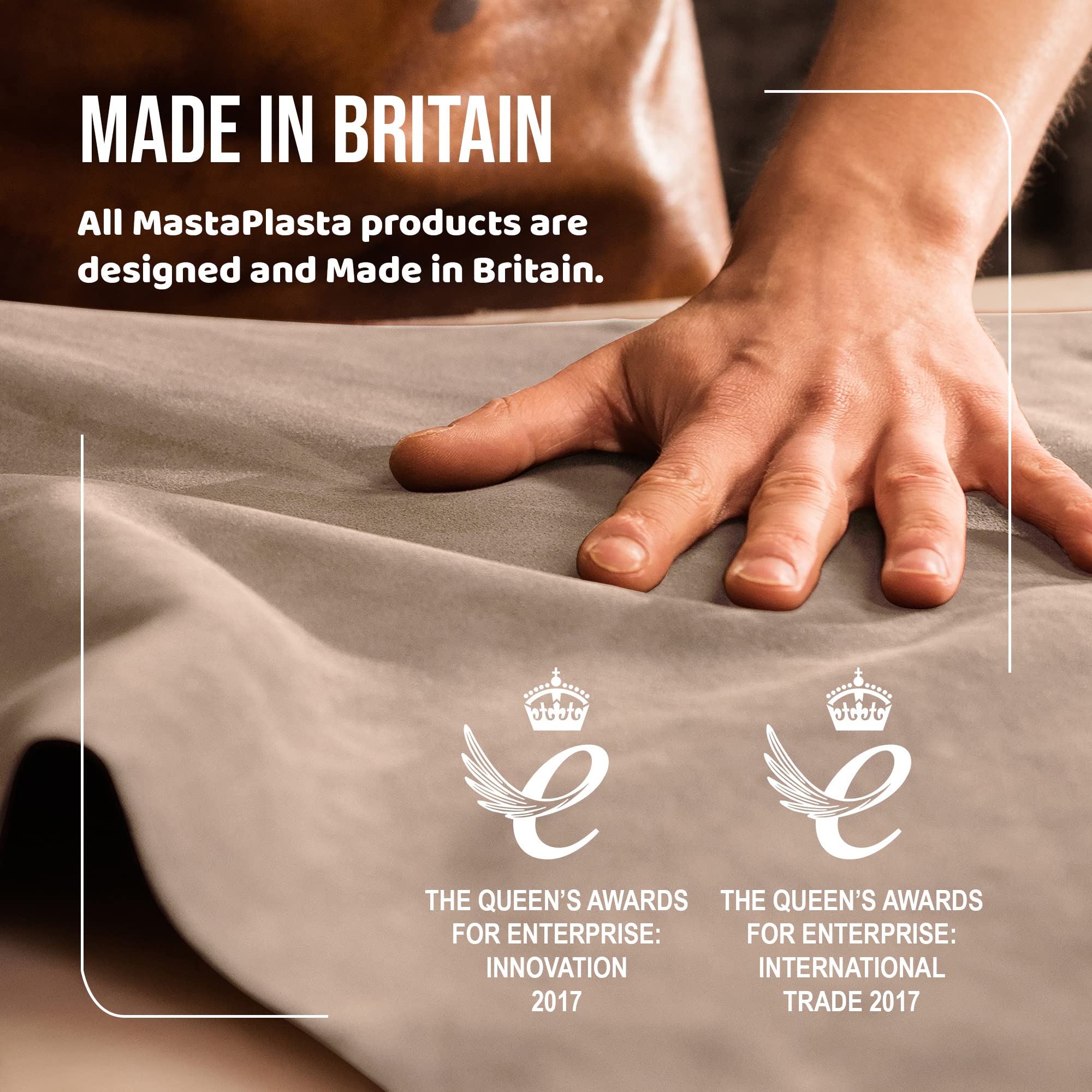Brown MastaPlasta Self-Adhesive Suede Repair Patches - Fix Scratches & Tears on Furniture, Shoes & Bags - Easy DIY Leather & Fabric Repair Solution