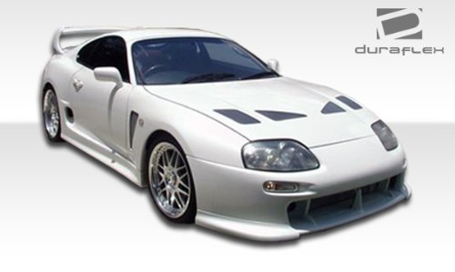 Duraflex TD3000 Wide Body Side Skirts for 1993-1998 Toyota Supra MK4 - 2 Piece Polyurethane Body Kit - Enhance Style & Aerodynamics for Street Racing & Car Shows