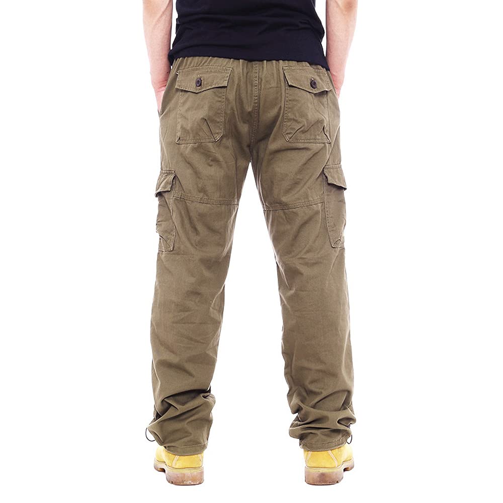 Men's Tactical Cargo Pants - Military Outdoor Combat Hiking Jogging Pants with Multiple Pockets | Durable & Comfortable for Camping, Hiking & Outdoor Adventures