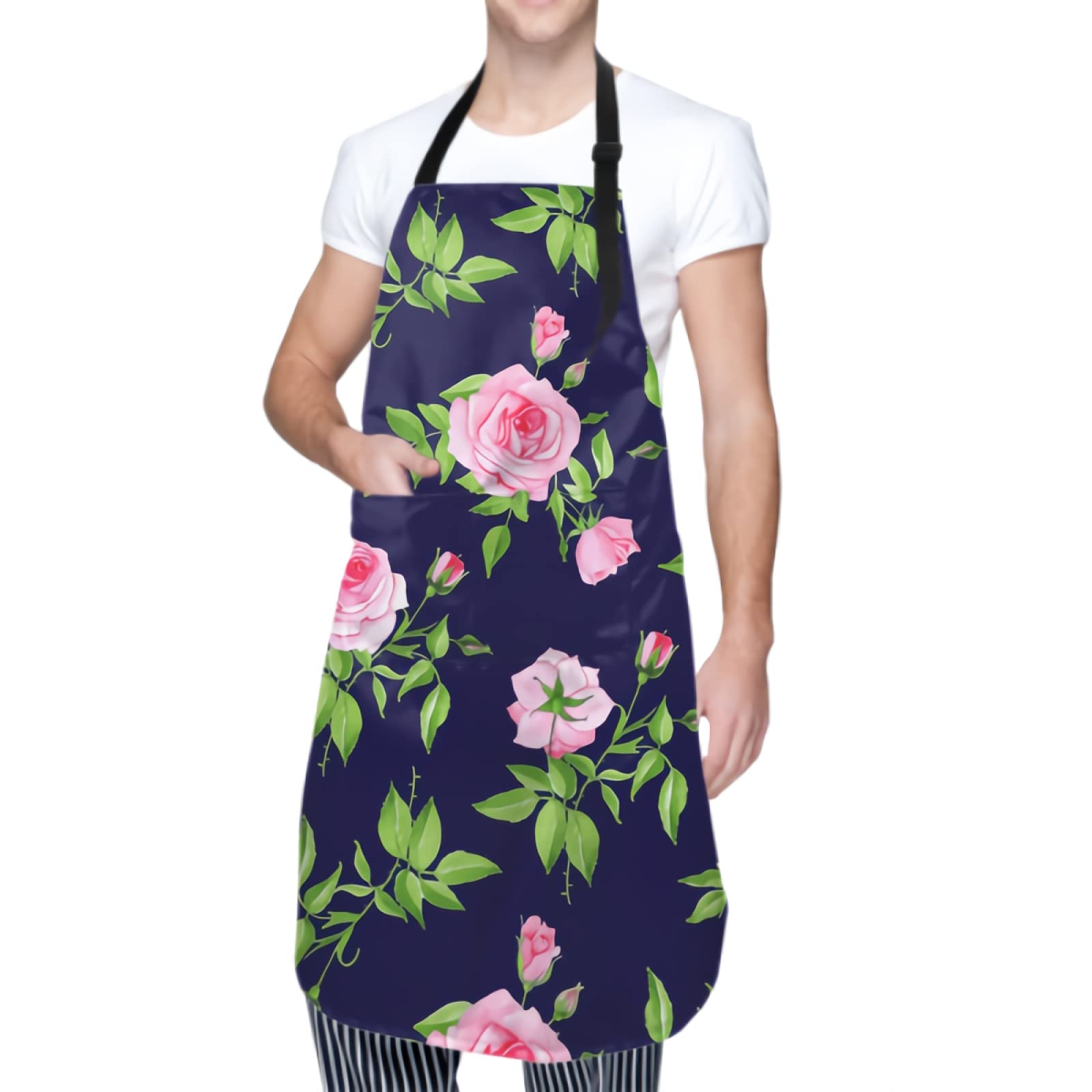 Waterproof Apron for Dishwashing & Cleaning Fish - Adjustable Work Apron for Kitchen, Cooking, BBQ & Outdoor Activities