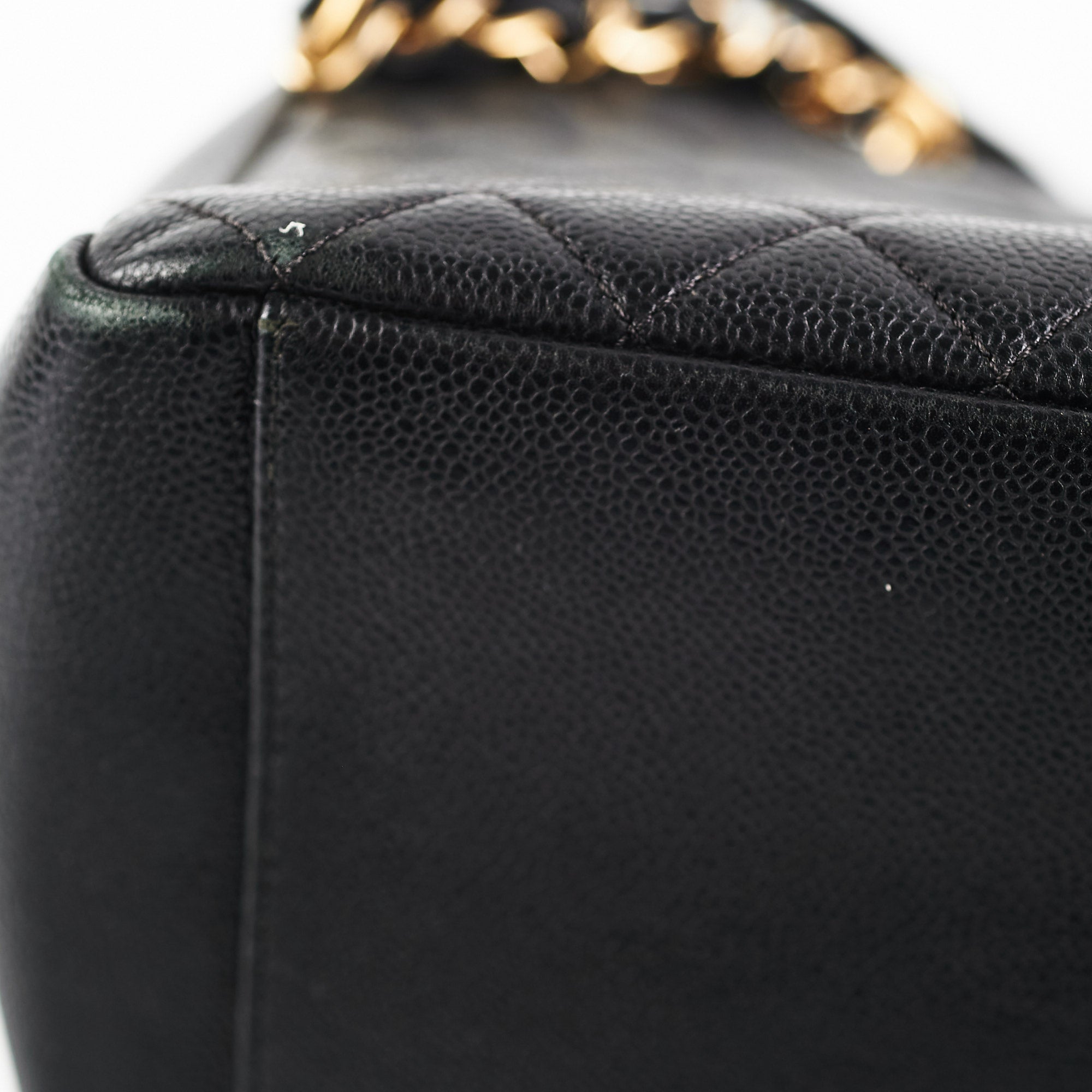 Chanel Black Caviar Leather Grand Shopping Tote GST - Luxury Designer Handbag for Women, Perfect for Work, Travel & Everyday Use