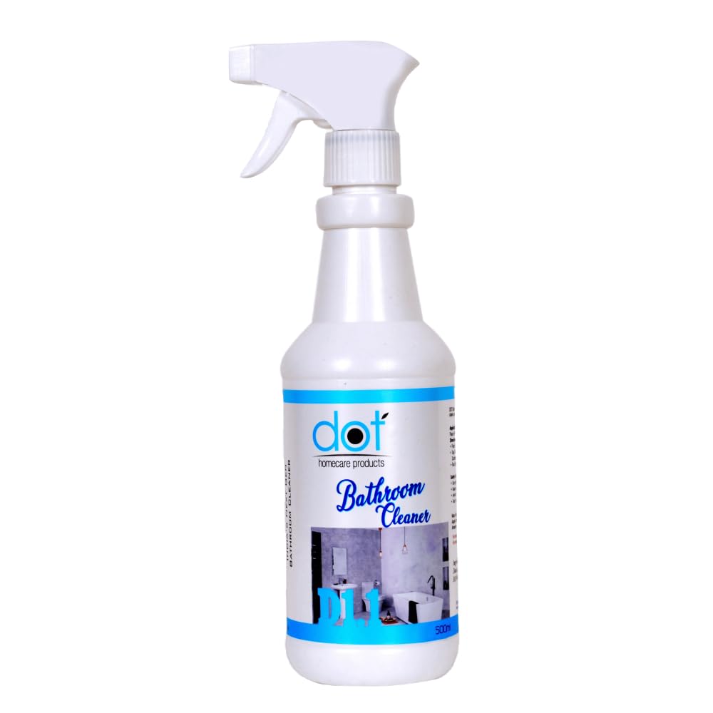 **DOT Tough Lime Scale & Hard Water Stain Remover Spray (400ml) – Bathroom & Kitchen Cleaner for Taps, Faucets, Basins, Showers, Floor Tiles & Stainless Steel Sinks – No Black Marks – Perfect for Daily Cleaning & Deep Stain Removal**
