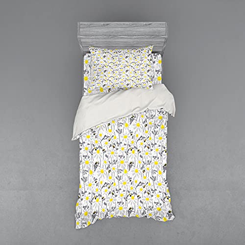 Grey Yellow White