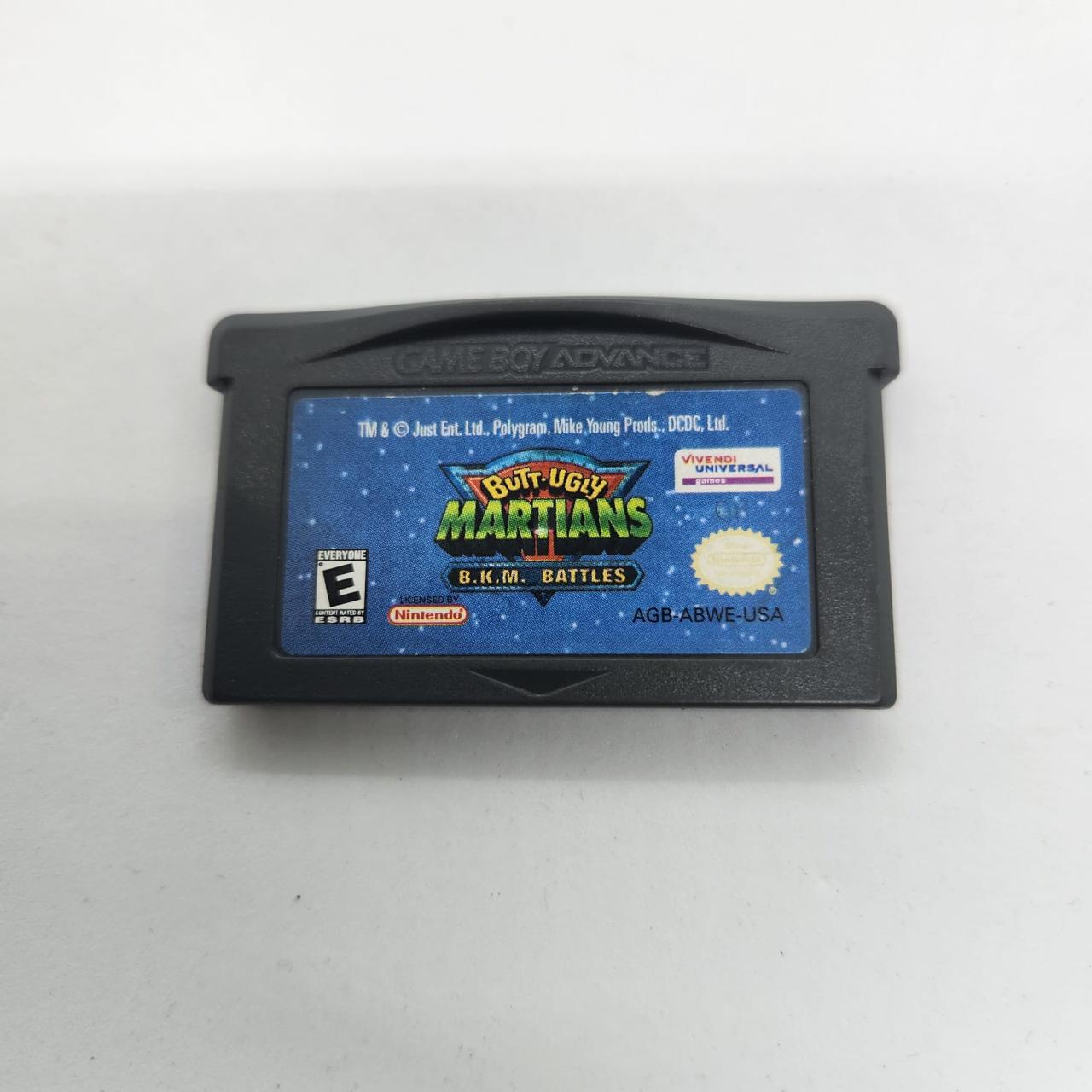 Butt.Ugly Martians Nintendo GameBoy Advance GBA Video Game Cartridge - Classic Retro Gaming for Kids & Adults, Perfect for Travel & Collectors