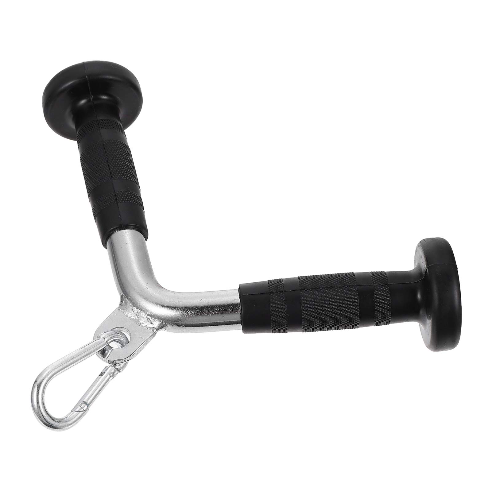BESPORTBLE 1 Set Fitness Bar with Pulley System - Muscle Tension Bar, Pull Rod Exercise Machine Attachments for Home Gym - Down Handle Grip for Strength Training & Muscle Building | Perfect for CrossFit, Weightlifting & Home Workouts