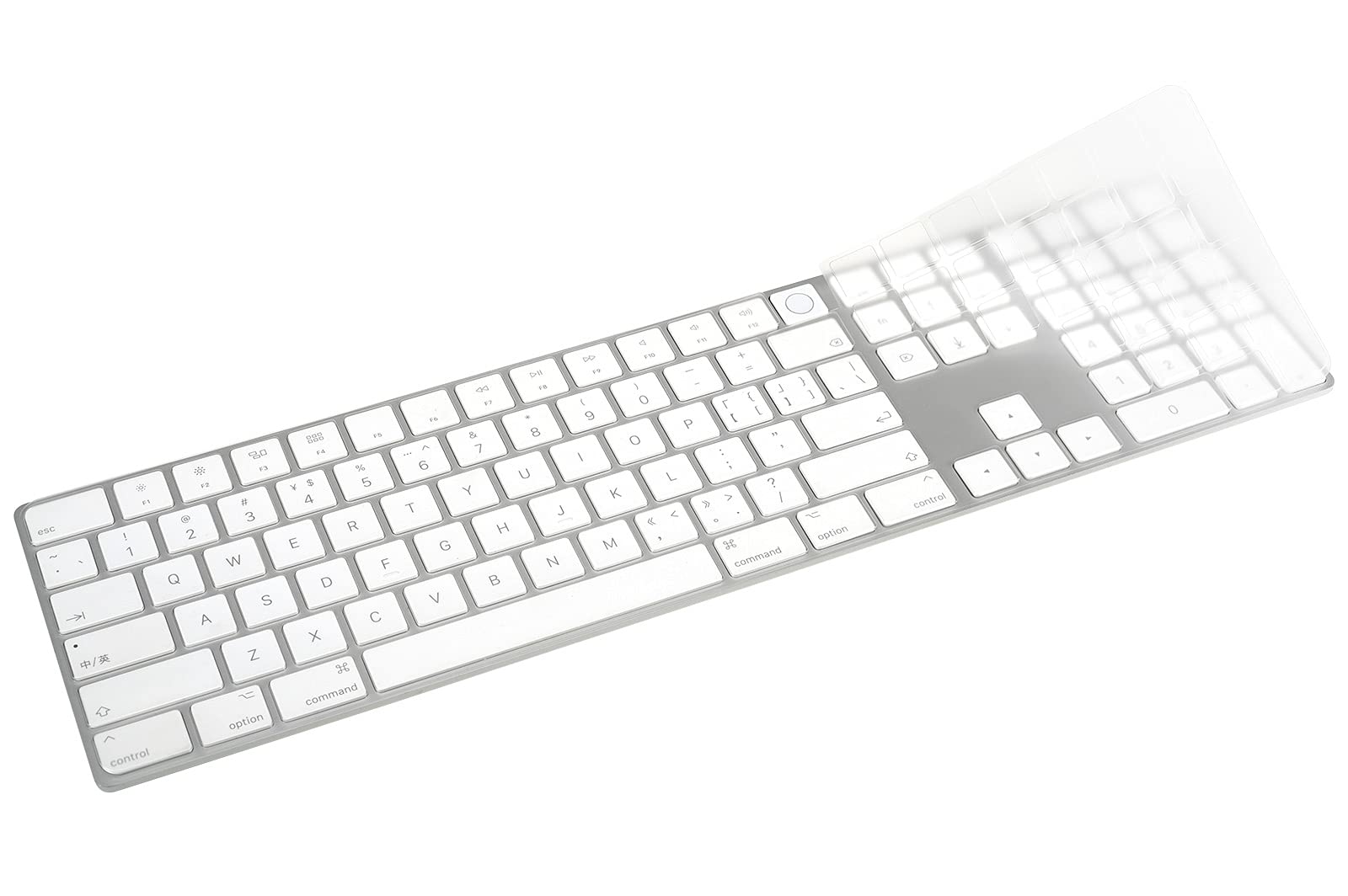 Magic Keyboard Cover for iMac & Mac Studio (M1/M3/M4) - TPU Skin Protector for Work & Home Use