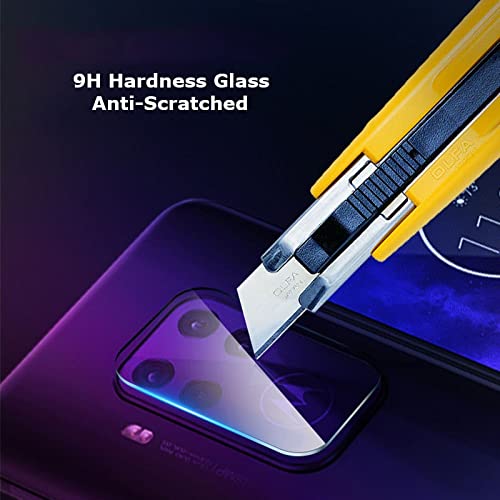 Motorola Moto G Play / G Stylus 5G / One 5G Ace (2021) 9H Hardness Tempered Glass Screen Protector - HD Clear Camera Lens Protective Film (1 Pack) - Perfect for Outdoor Adventures & Daily Protection