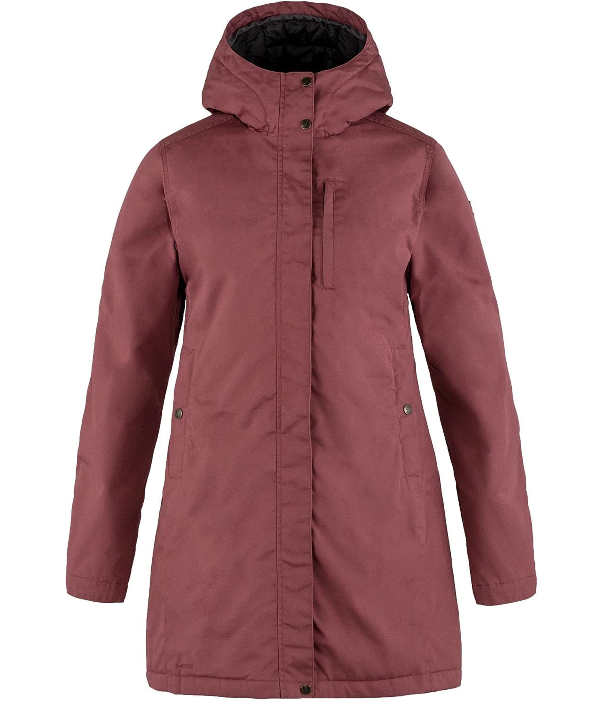 Fjallraven Kiruna Padded Parka Jacket for Women - Mesa Purple, Size M | Waterproof Winter Coat for Hiking, Skiing & Outdoor Adventures