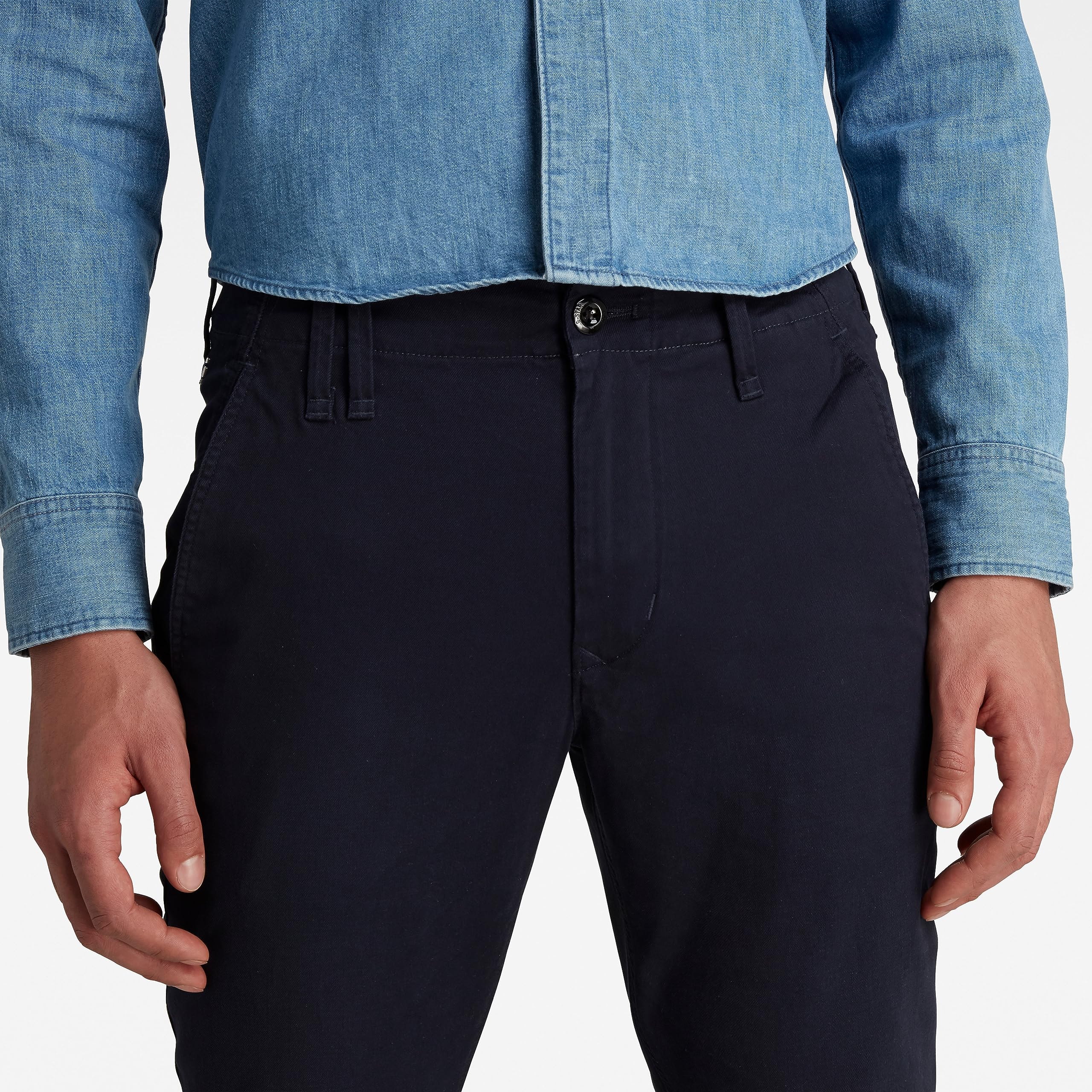 G-STAR RAW Men's Chino Shorts - Comfortable Casual Stretch Shorts for Summer | Perfect for Beach, Travel & Outdoor Activities