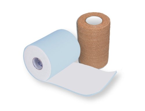 Wound Compression Bandages - 2 Layer COFLEX XL Dressing for Post-Surgical & Injury Recovery (8 Pack) - Ideal for Sprains, Varicose Veins & Lymphedema Support