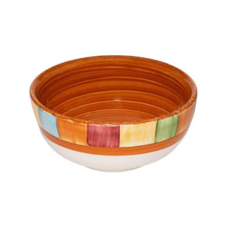 Colorful Southwestern Serape Soup Bowl - Handmade Ceramic Bowl for Soup, Chili & Stew - Perfect for Mexican Cuisine & Home Decor
