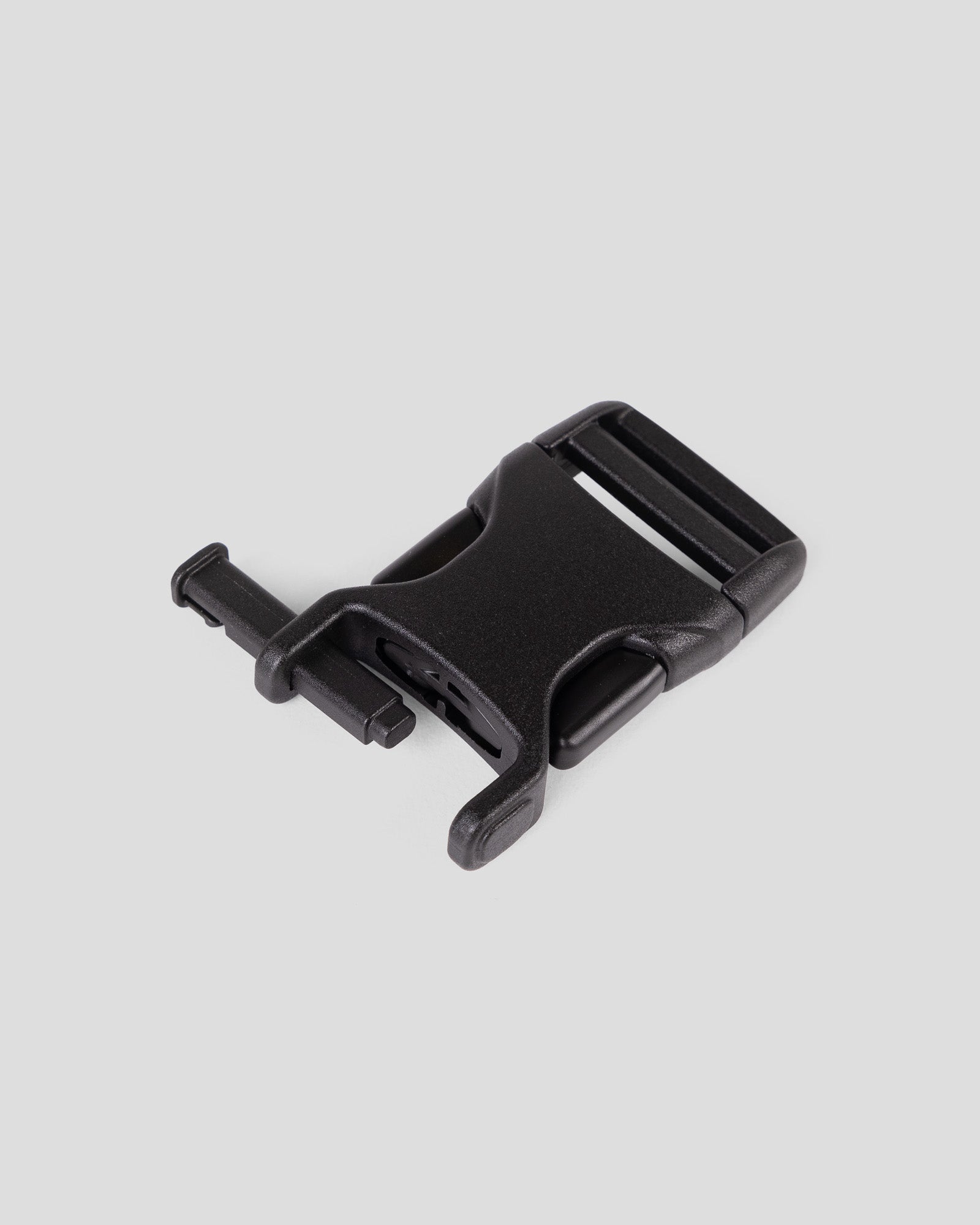 25mm Buckle Repair Kit - Single Adjust Black - Perfect for Backpacks, Belts & Outdoor Gear Repair