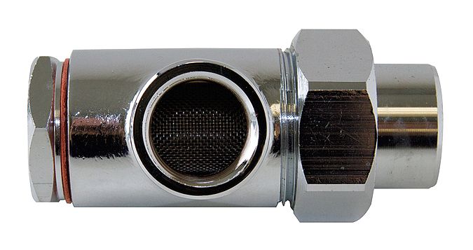 Speakman RPG21 0082 PC P In-Line Strainer - High-Quality Water Filter for Home, RV & Marine Use | Perfect for Showerheads, Faucets & Plumbing Systems