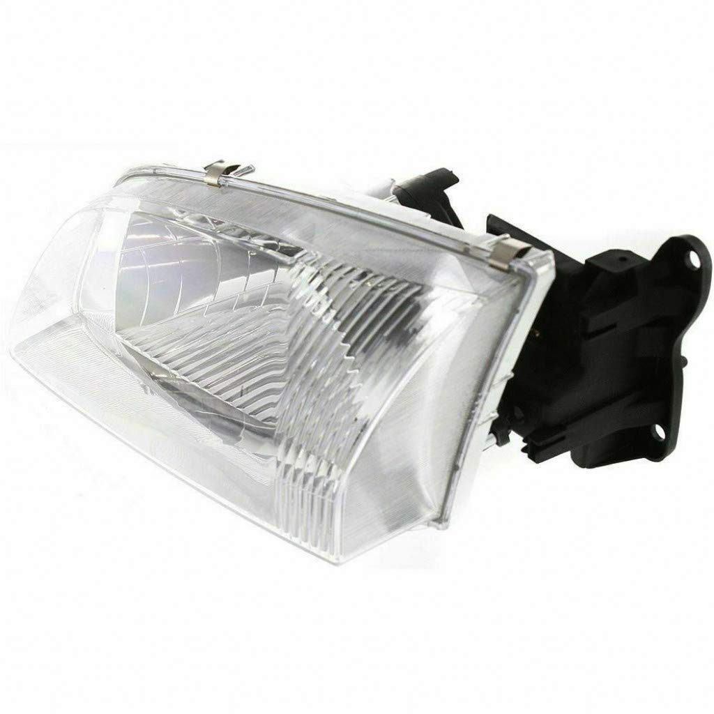2000-2002 Mazda 626 Headlight Assembly Pair - Driver & Passenger Side with Bulbs & Bracket (MA2502116 MA2503116) - Replacement for GG2A-51-040B & GG2A-51-030B - Perfect for Night Driving & Auto Restoration Projects