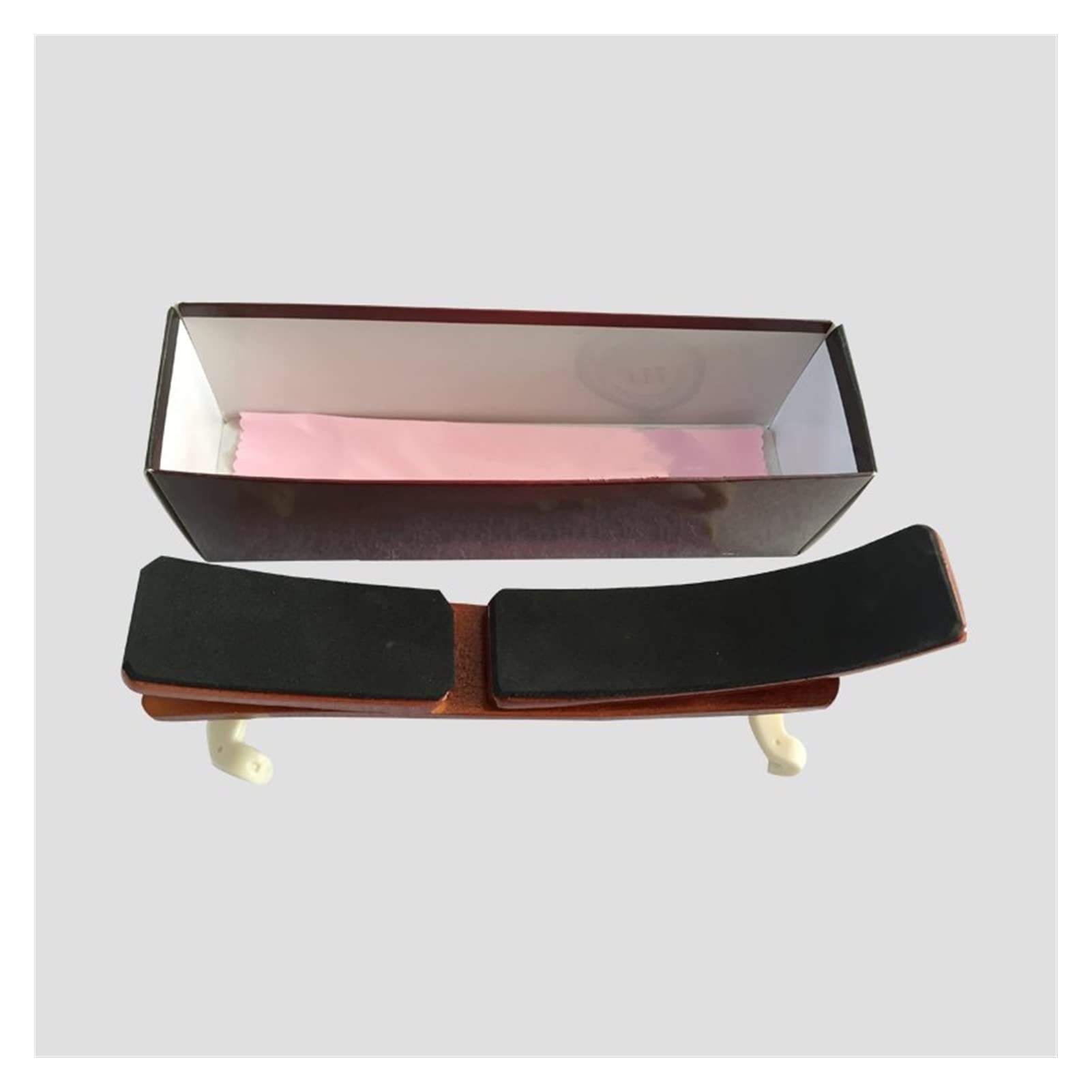 Premium Hardwood & Brass Violin Shoulder Rest - Professional 4/4 & 3/4 Violin Accessory for Comfortable Playing - Ideal for Students, Performers & Orchestra Musicians