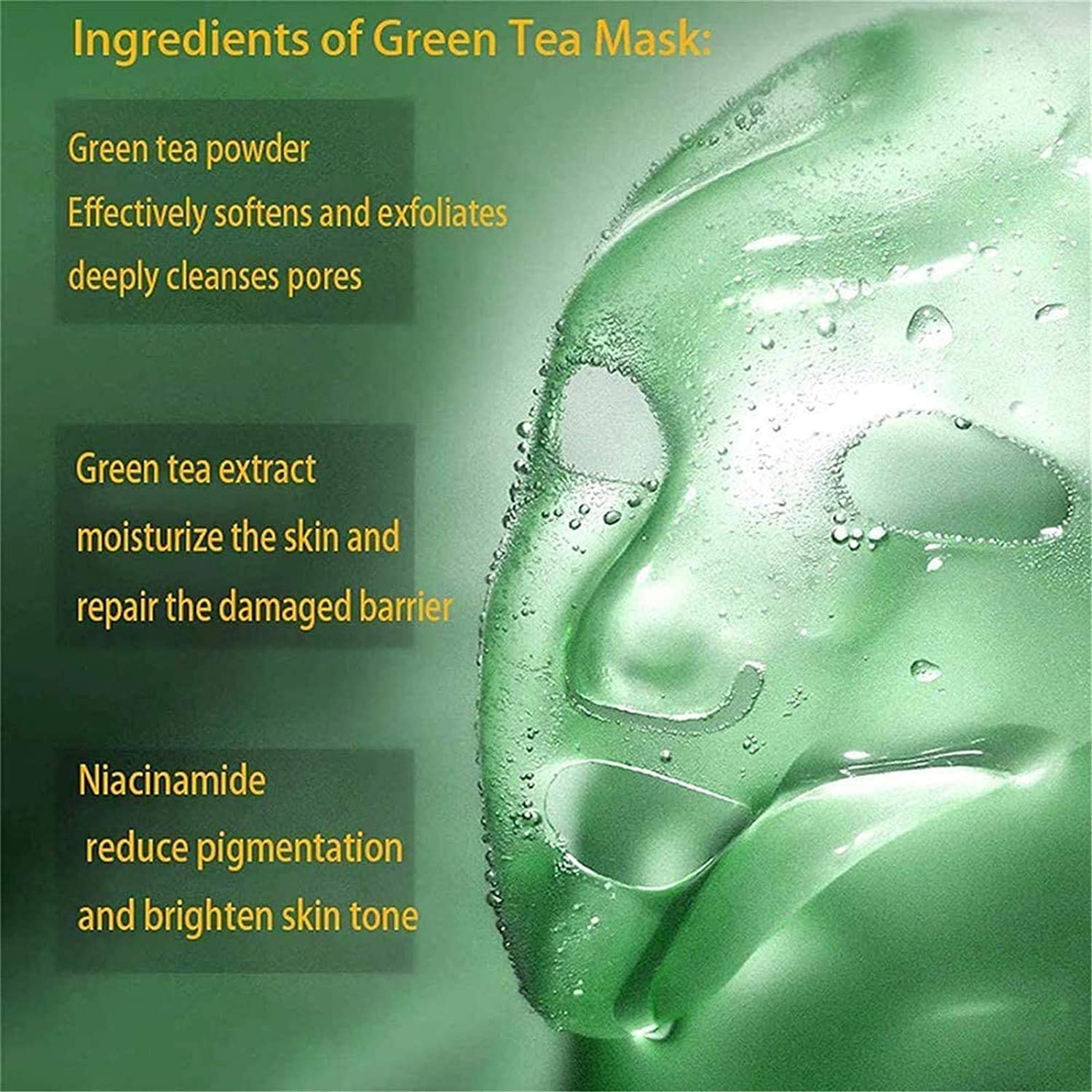 GLOWY Himalayan Neem Face Wash & Green Tea Stick Mask - Natural Skincare Combo for Men & Women | Deep Cleansing & Brightening | Perfect for Daily Use & Spa Nights