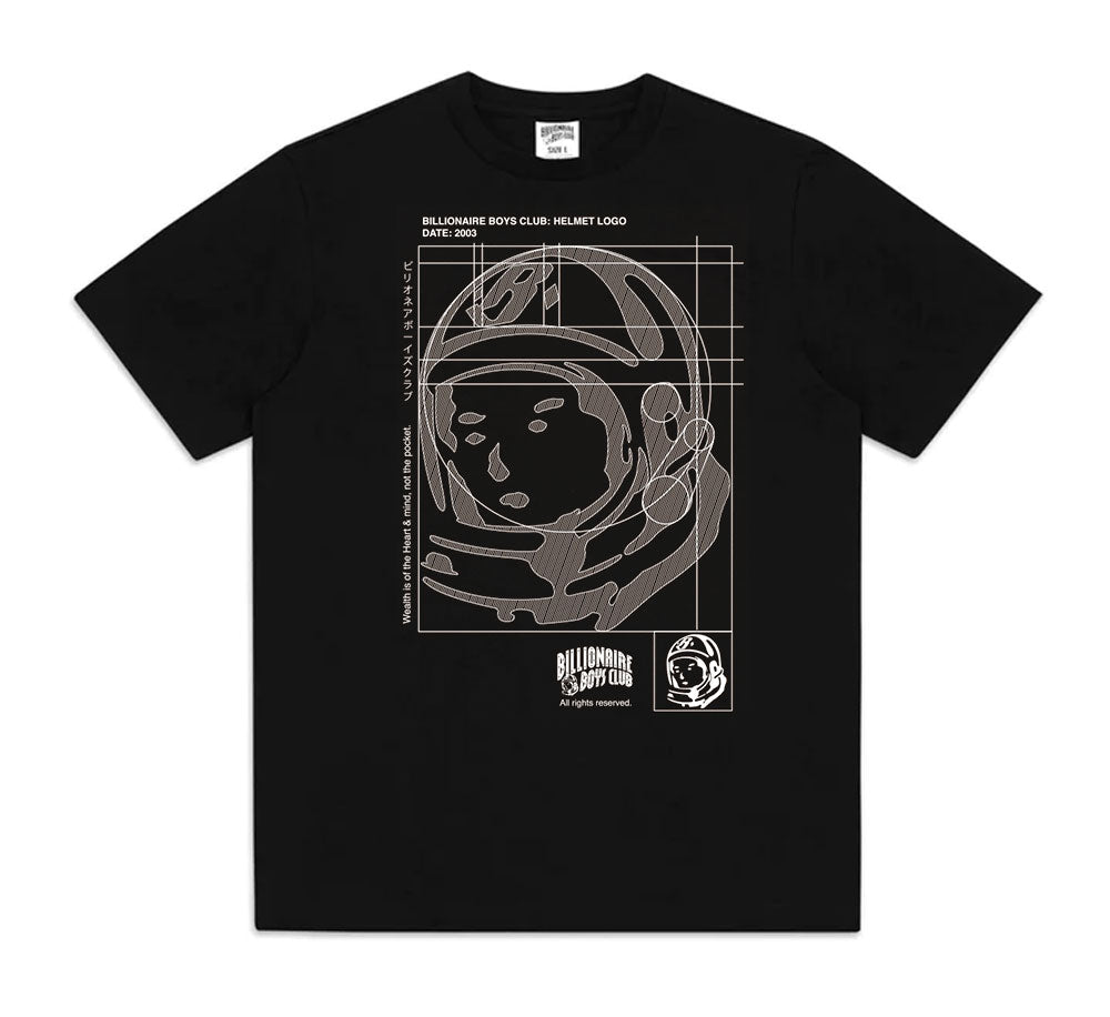 BB Blueprint Short Sleeve T-Shirt for Men - Comfortable Casual Tee for Everyday Wear, Gym & Street Style