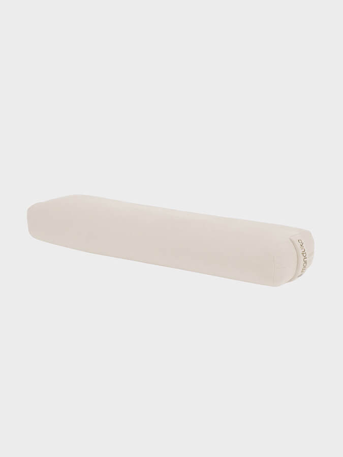 Manduka Lean Enlight Technology Meditation Bolster Cushion - Premium Yoga & Meditation Support for Home, Studio & Travel - Ideal for Back Pain Relief & Relaxation
