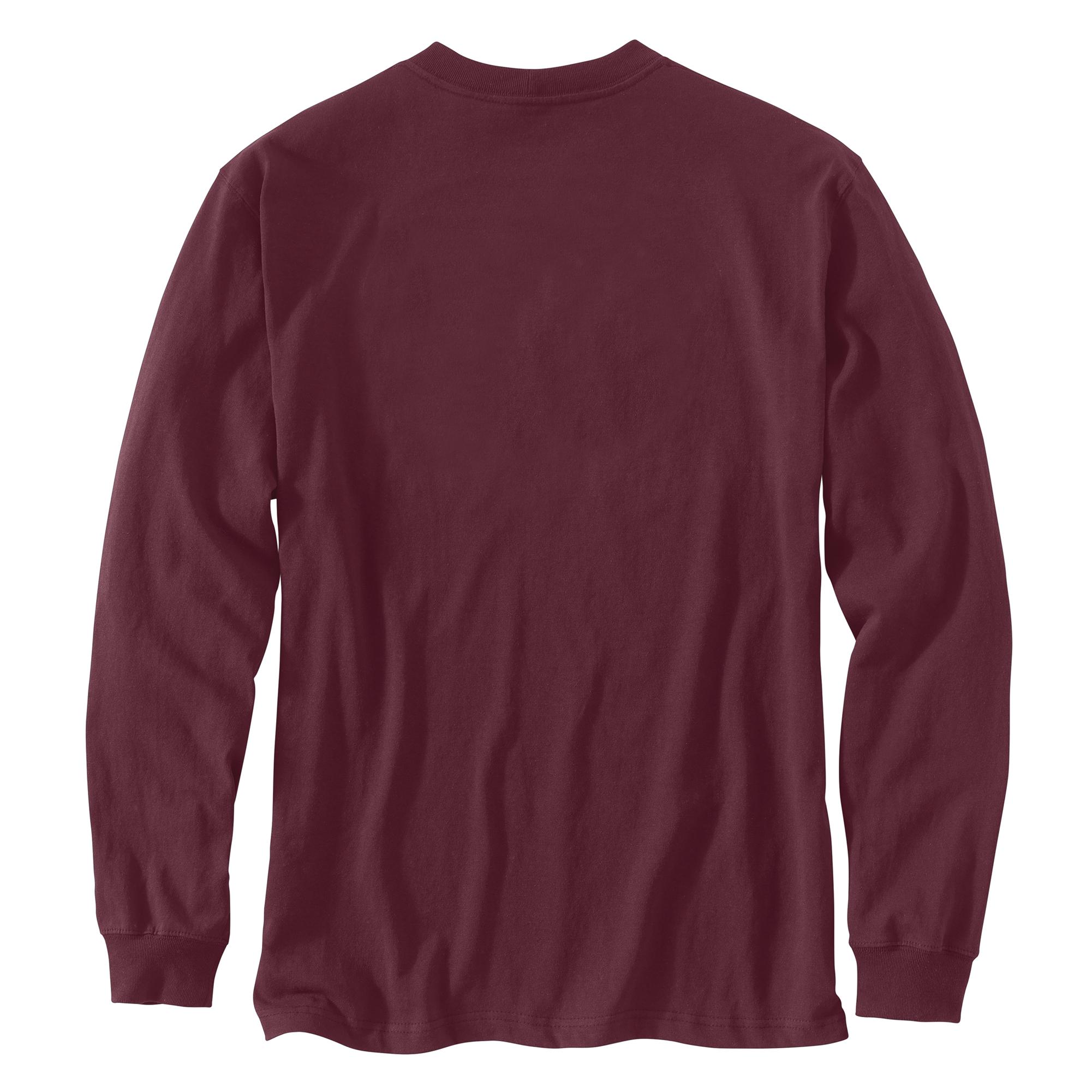 Carhartt Men's Loose Fit Heavyweight Outlast Long Sleeve T-Shirt - Durable Work Shirt for Construction, Outdoor & Casual Wear