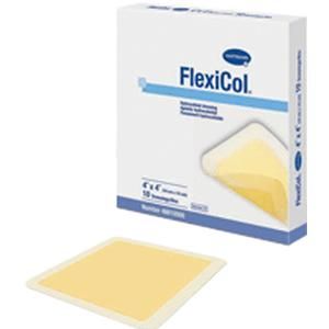 FlexiCol 48600000 Hydrocolloid Dressing for Wounds & Blisters - Box of 20 Patches - Ideal for First Aid, Diabetic Foot Care & Post-Surgery Healing