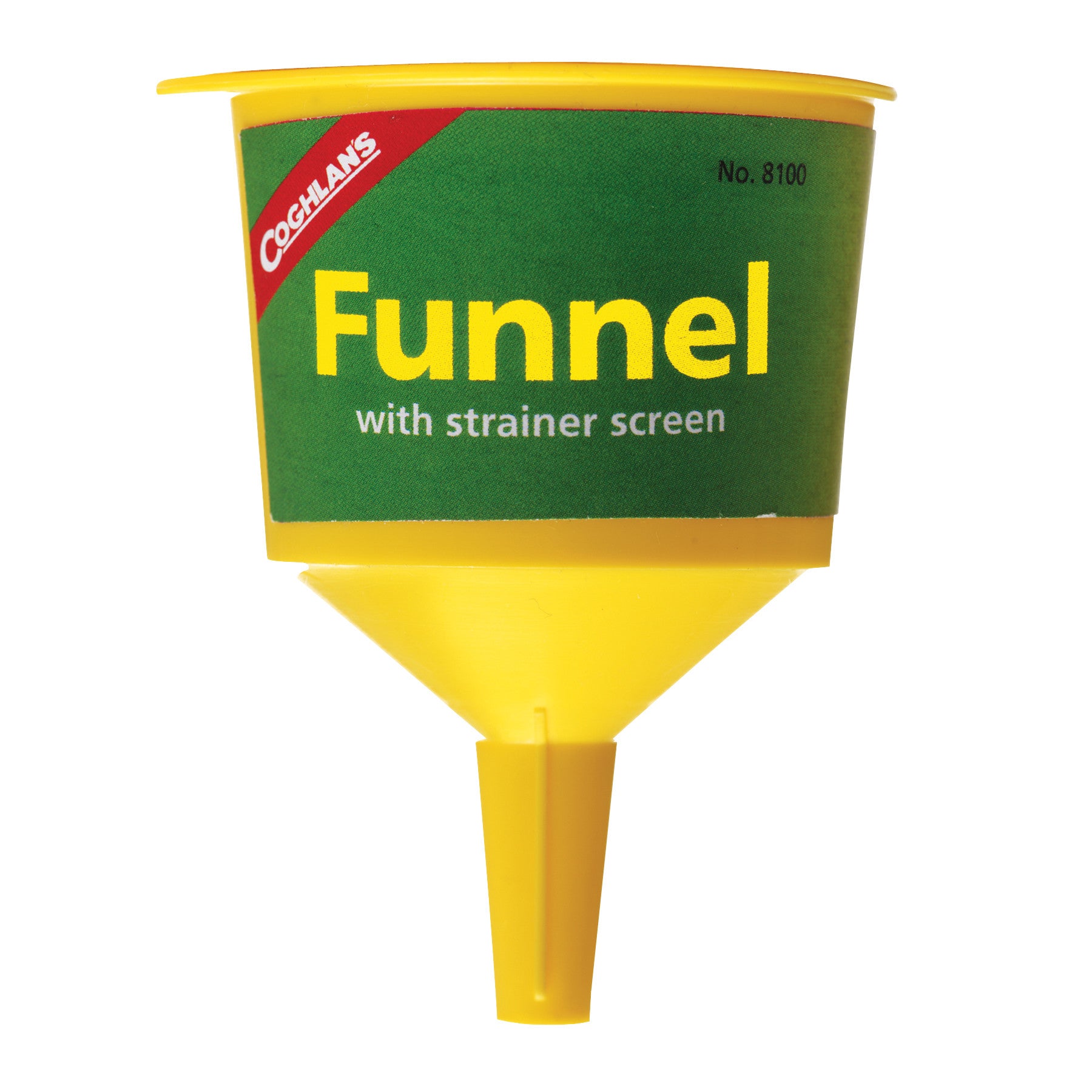 Coghlan's Camping Funnel - Lightweight Collapsible Funnel for Outdoor Cooking, Hiking & Backpacking - Perfect for Fuel Transfer, Water Filtration & Emergency Preparedness
