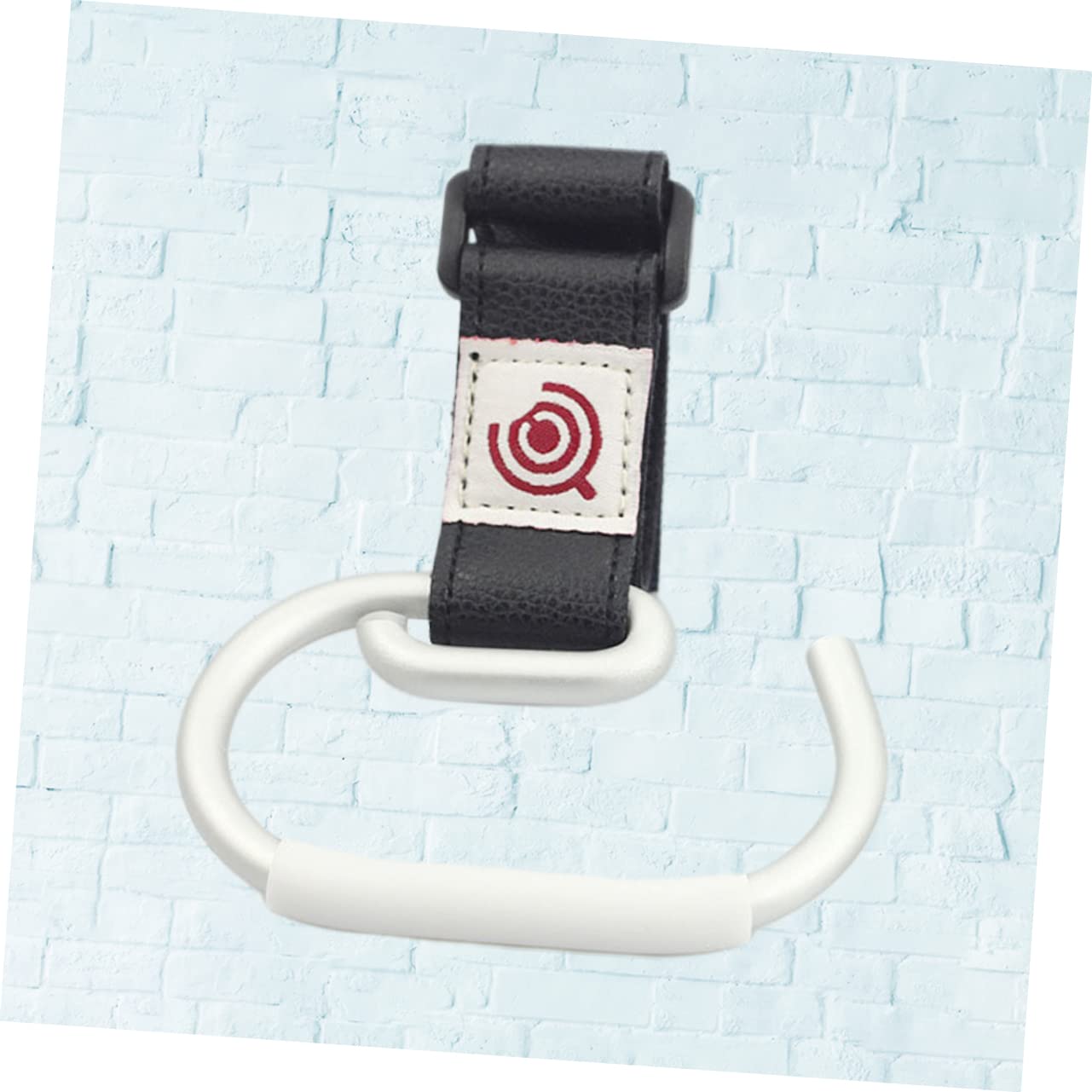 VICASKY 2-Pack Stroller Hooks - Heavy Duty Stroller Clips & Hangers for Diaper Bags, Shopping Bags - Silver Stroller Accessories for Baby Carriers & Travel (Perfect for Moms, Grocery Shopping & Outings)