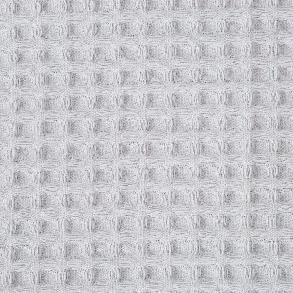 Twin Size Waffle Blanket - 100% Cotton All-Season Thermal Throw Blanket - Soft Lightweight Woven Bed Blanket (66x90 Inches, White) - Perfect for Cozy Fall Evenings, Dorm Rooms & Guest Beds