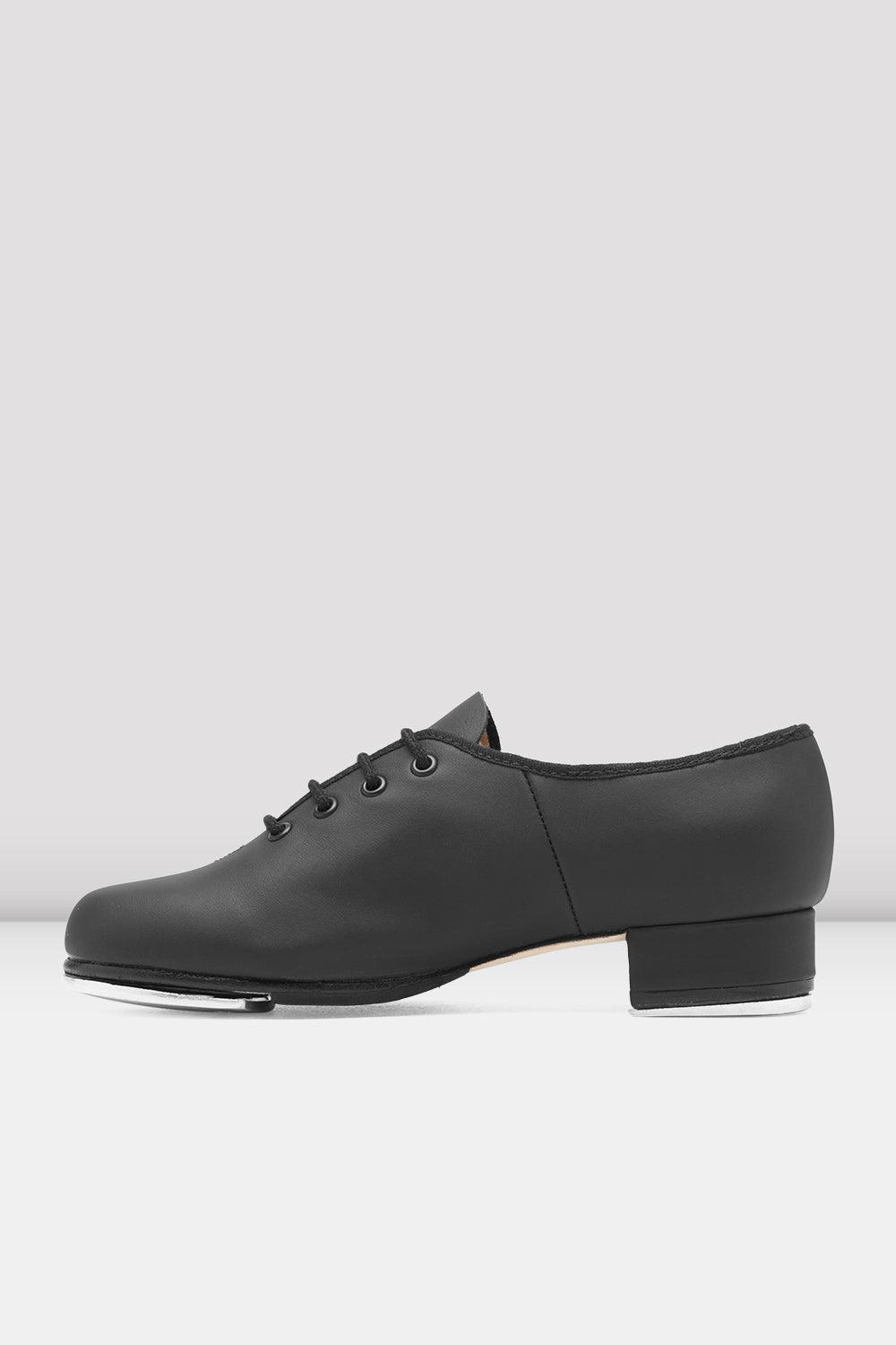 Bloch Kids Black Leather Jazz Tap Shoes for Dance Class & Performances - Comfortable & Durable for Beginners & Professionals