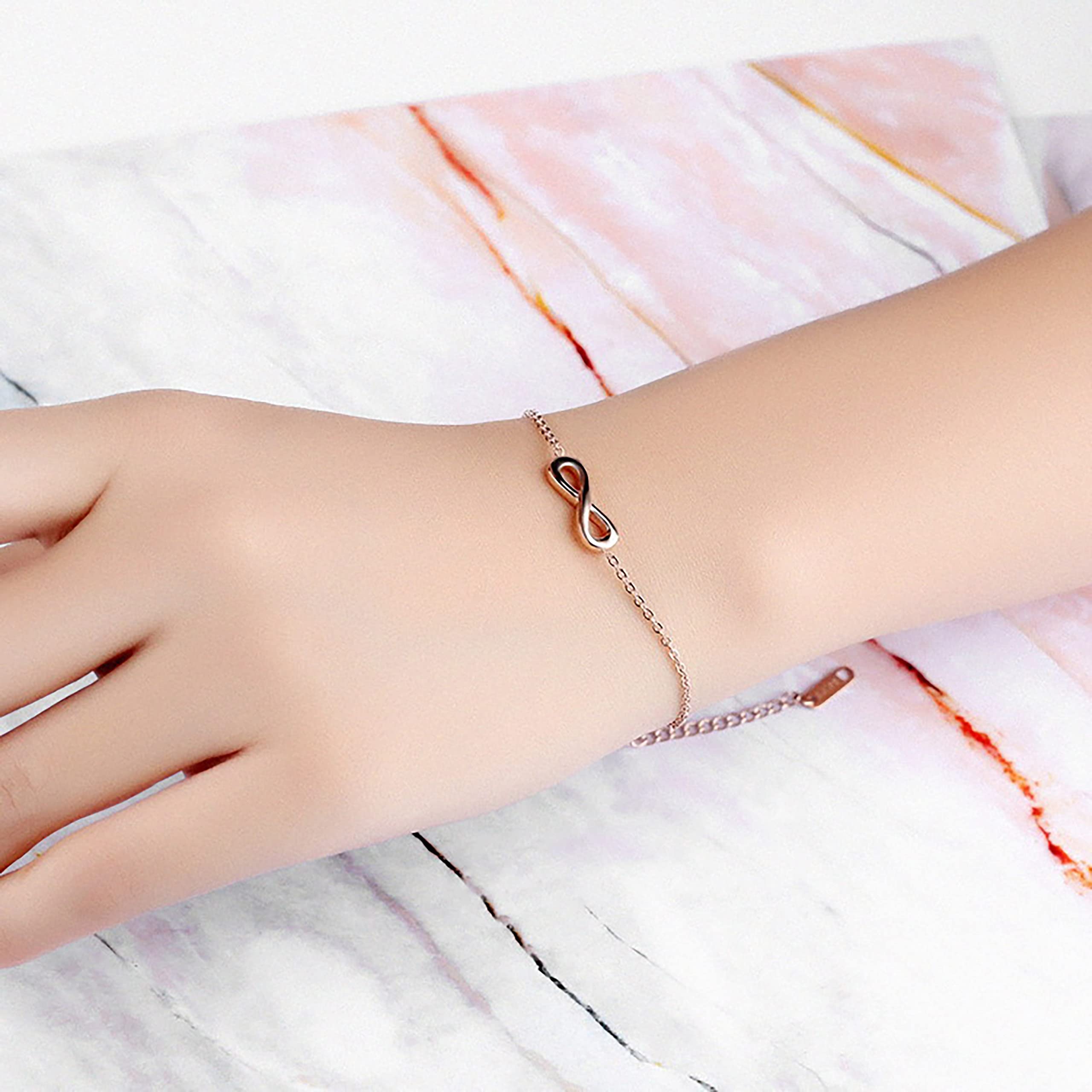 Elegant Gold Layered Bracelet Set for Women - Adjustable Circle Butterfly Ankle & Hand Chain Jewelry - Perfect Birthday Gift for Teens & Women - Ideal for Parties, Weddings & Everyday Wear