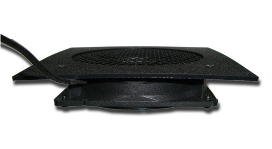 Coolerguys Single 120mm Fan Bracket Kit - Universal PC Case Mounting Bracket for Computer Cooling Fans - Perfect for Gaming PC Builds & DIY Computer Upgrades
