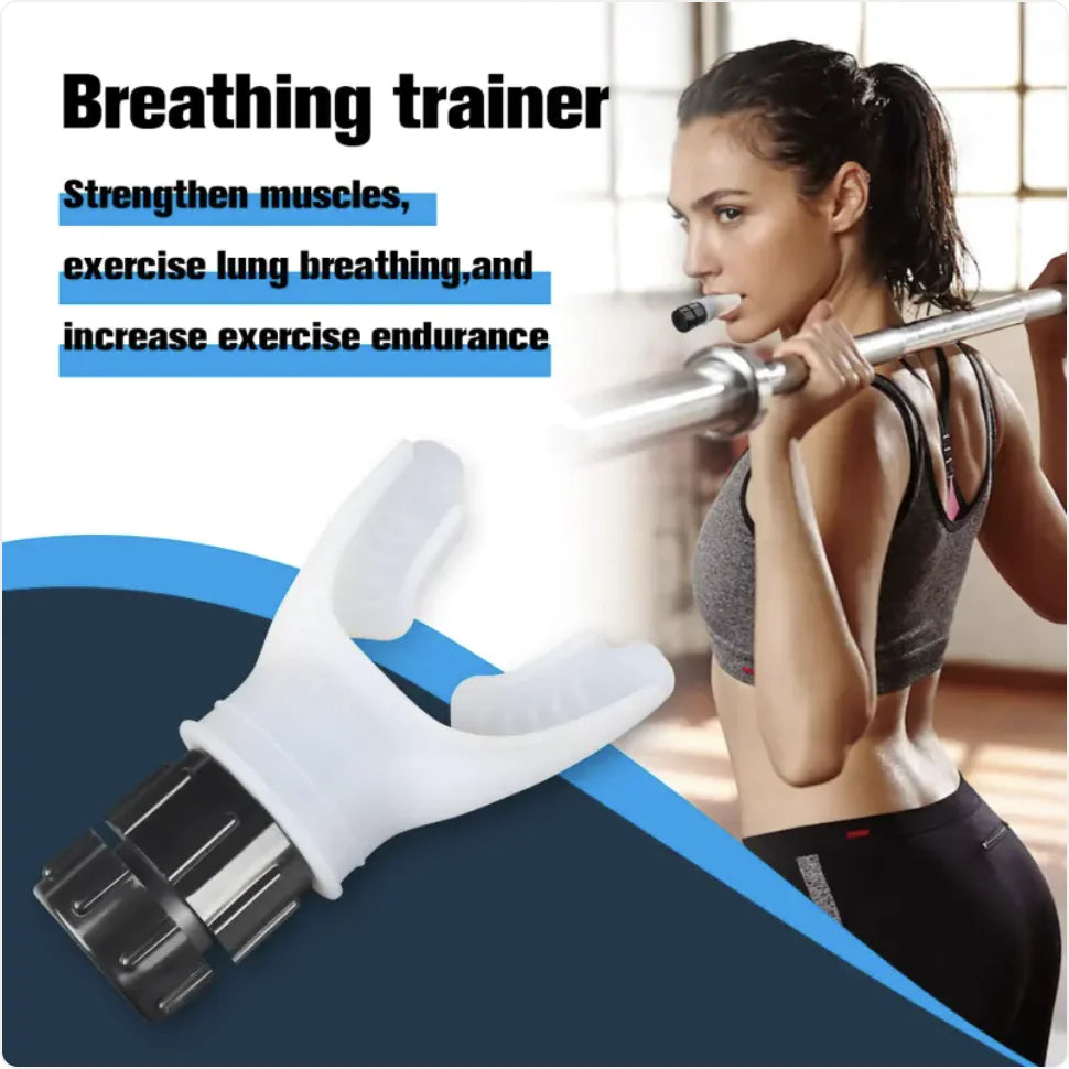 Adjustable Portable Breath Trainer - Improve Lung Capacity & Muscle Strength for Fitness, Singing & Sports Training | Lightweight & Travel-Friendly for Home, Gym & Outdoor Use