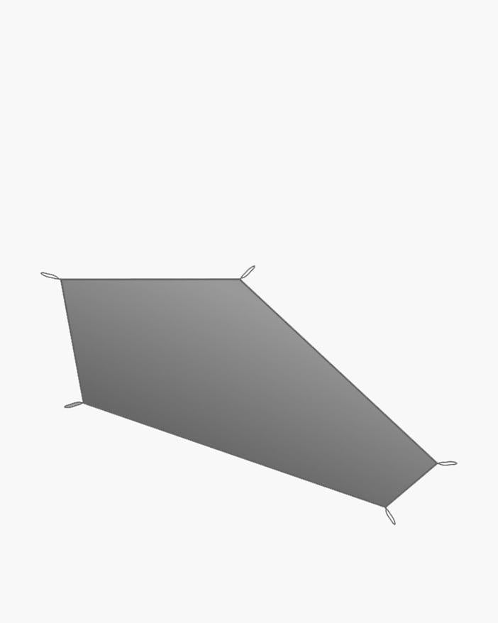 Lago Pro Air 1 Camping Ground Sheet - Waterproof & Lightweight Tent Footprint for Outdoor Adventures, Hiking, and Backpacking