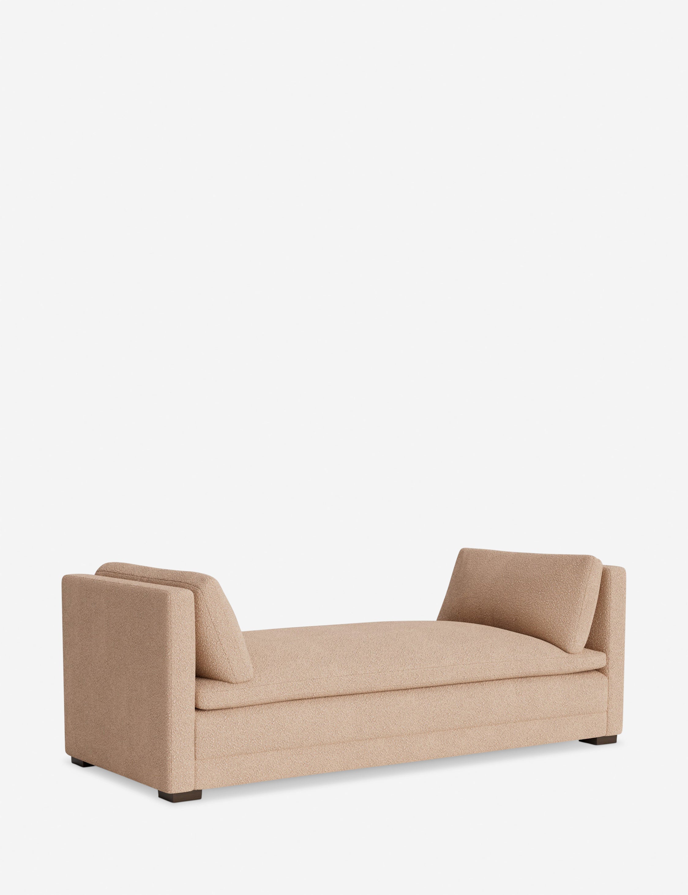 Elvie Chaise - Modern Lounge Chair for Living Room, Bedroom & Office - Comfortable Upholstered Accent Chair with Wooden Legs - Perfect for Relaxing, Reading & Decorating Your Home