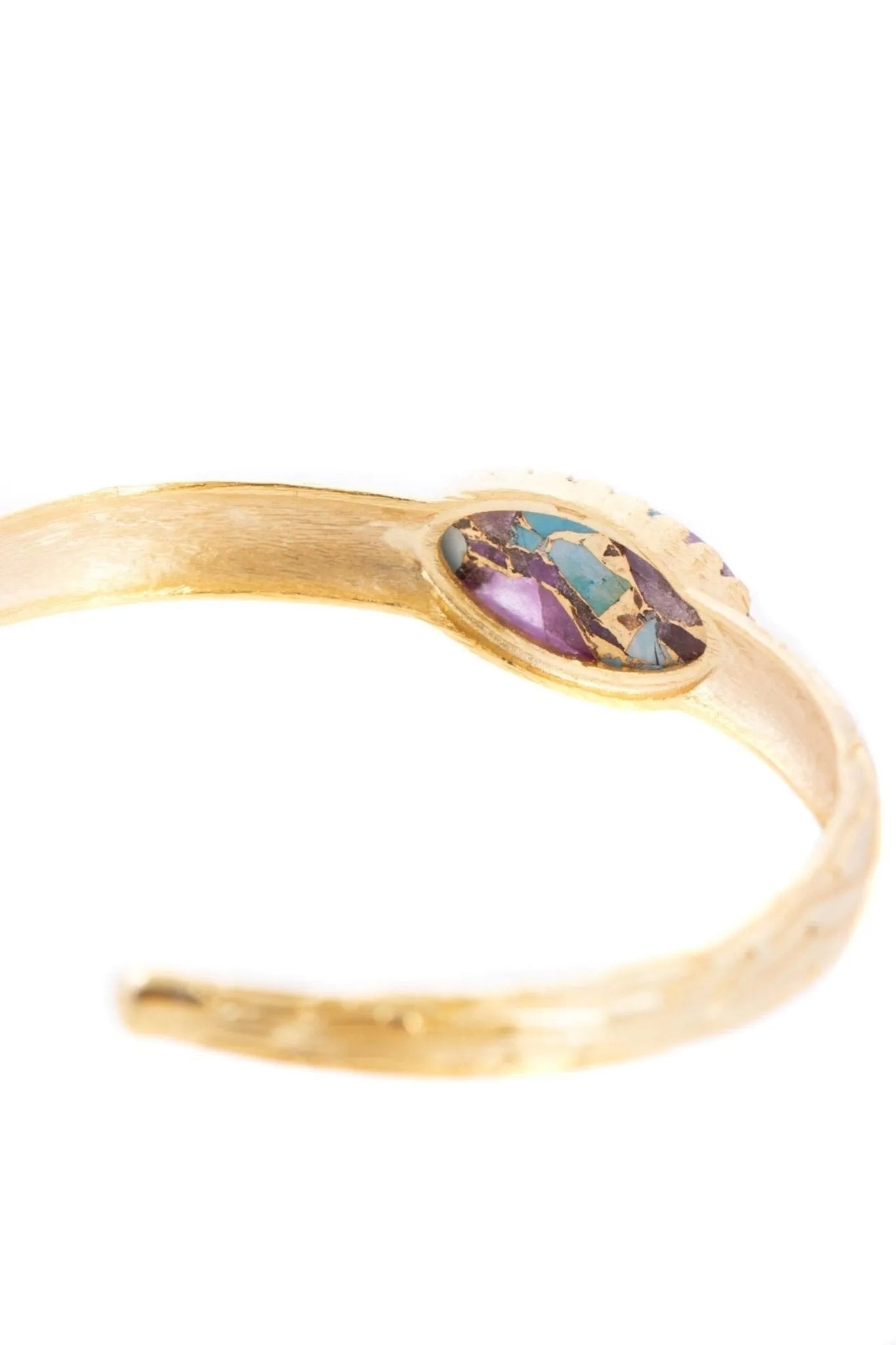 Exquisite Gemstone Cuff Bracelet for Women - Handmade Boho Jewelry with Natural Stones - Perfect for Weddings, Parties & Everyday Wear