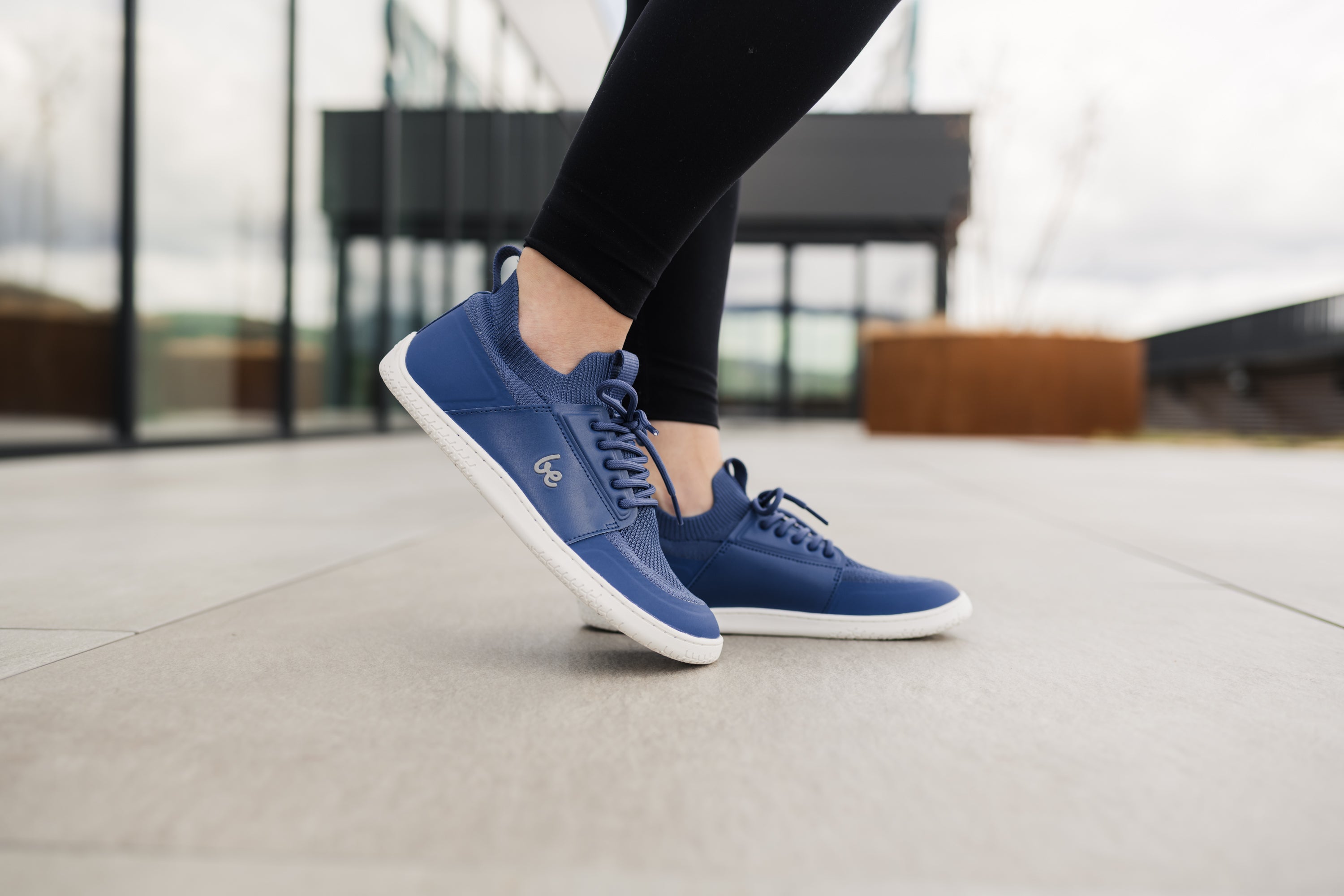 Barefoot Sneakers for Women | Be Lenka Swift Dark Blue | Minimalist Running Shoes for Natural Movement & Gym Workouts