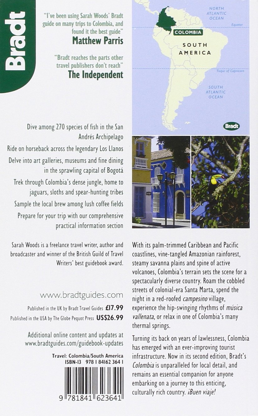 Colombia Travel Guide by Bradt - Best Tips for Exploring Colombia's Culture & Nature | Perfect for Adventure & Eco-Tourism