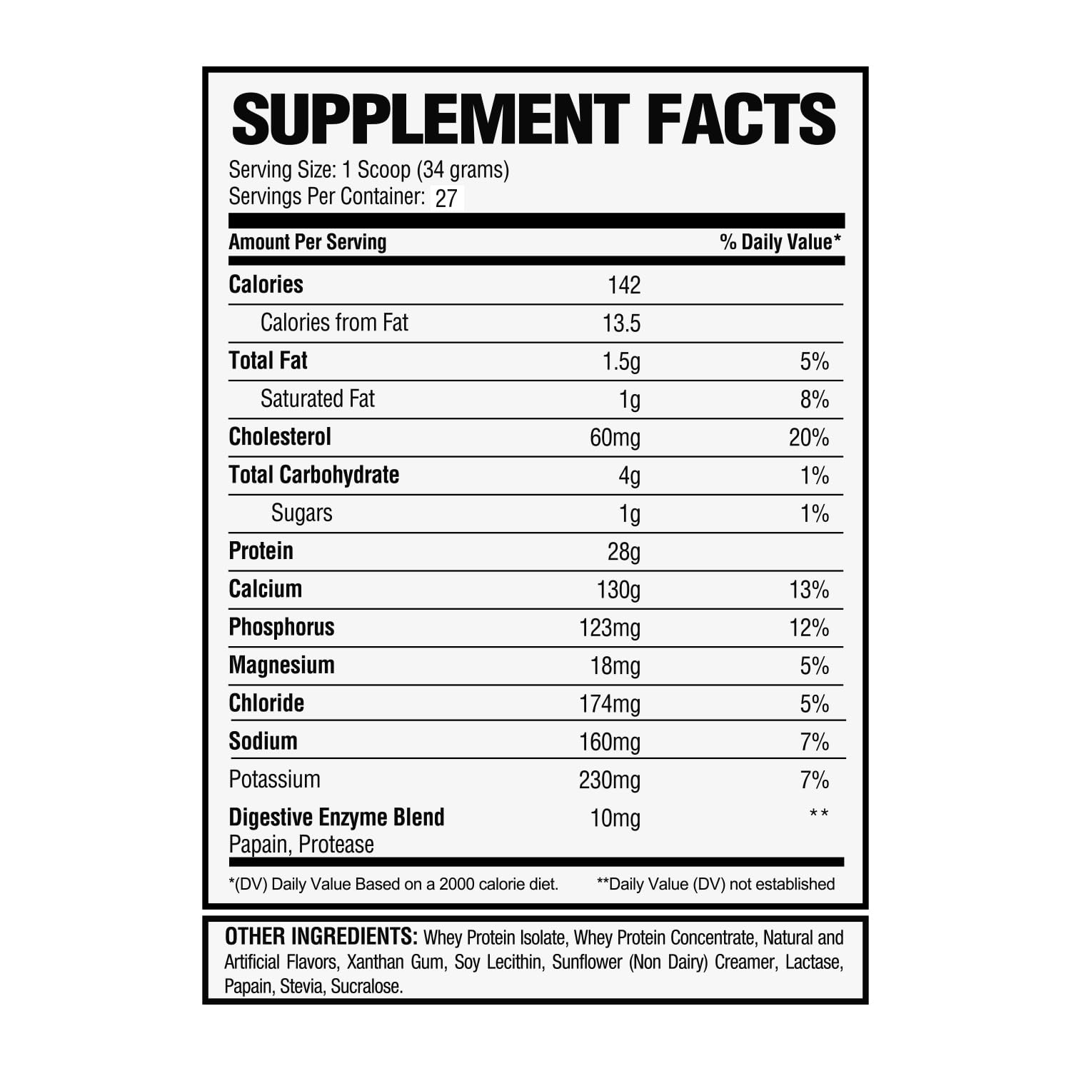 Vanilla Whey Isolate Protein Powder - 28g Protein per Serving, Low Carb, Keto-Friendly for Muscle Recovery & Weight Loss | Ideal for Post-Workout, Breakfast Smoothies & Healthy Lifestyle