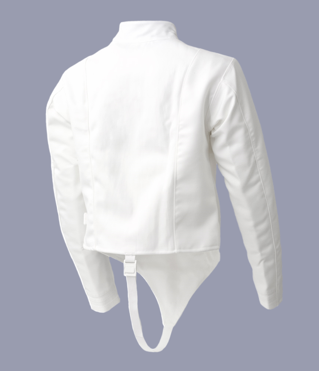 Uhlmann FIE Men's 800N Fencing Jacket - FIE Approved Protective Gear for World Cup & Competitive Saber, Foil, Epee Fencing