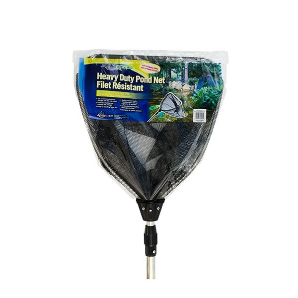 Heavy Duty Extendable Pond Net for Aquascaping - Durable Fish & Debris Skimmer with Telescopic Handle - Perfect for Koi Ponds, Water Gardens & Pool Maintenance