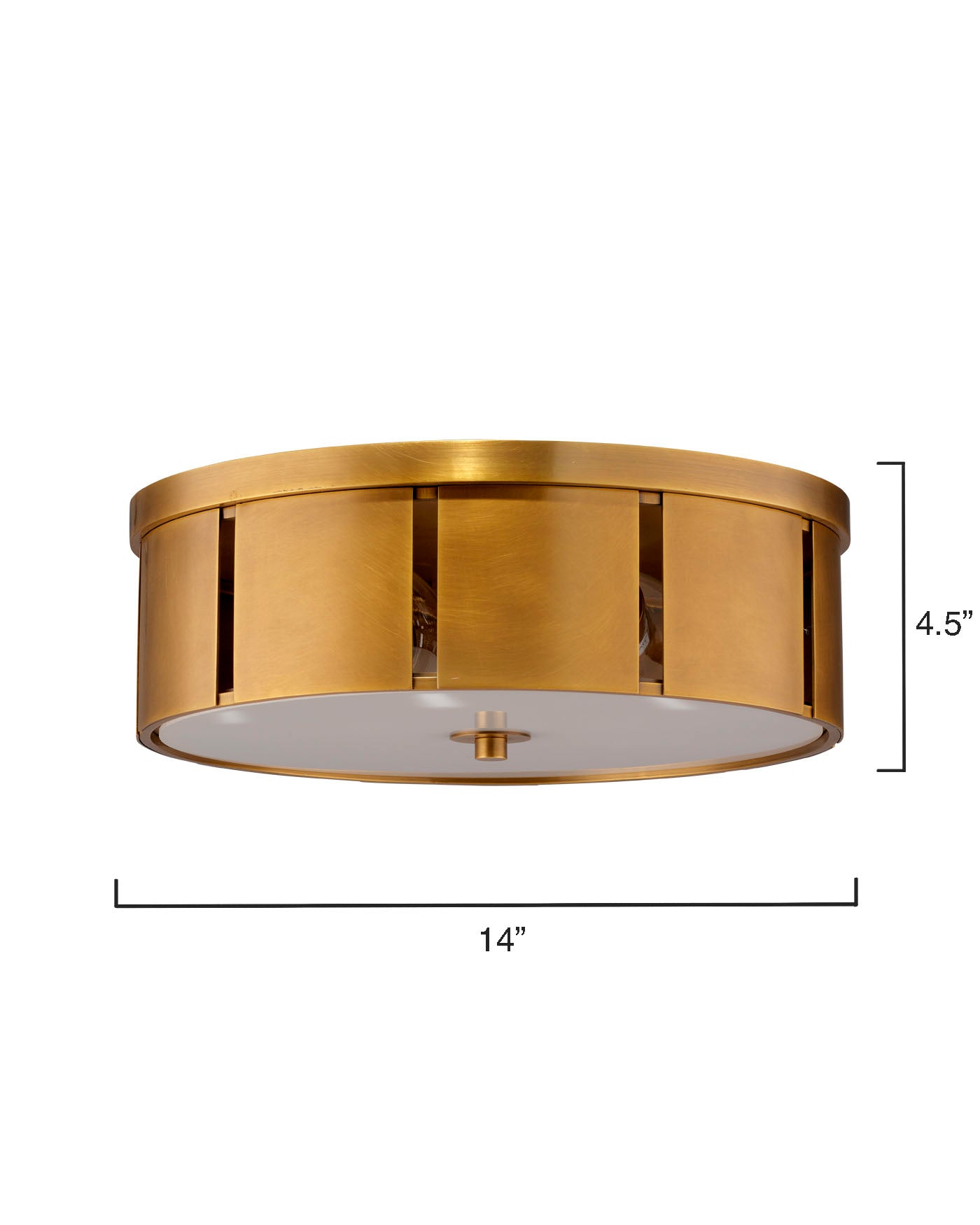 Modern Small Orbit Flush Mount Ceiling Light Fixture - LED Dimmable Round Ceiling Lamp for Bedroom, Kitchen, Hallway & Closet - Energy Saving Home Lighting Solution