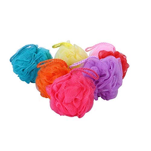 Dhiya Fashions & Supplies - Set of 3 Natural Loofah Sponges for Exfoliating & Cleansing | Body Scrubber for Shower, Bath & Spa | Eco-Friendly Skin Care Accessories