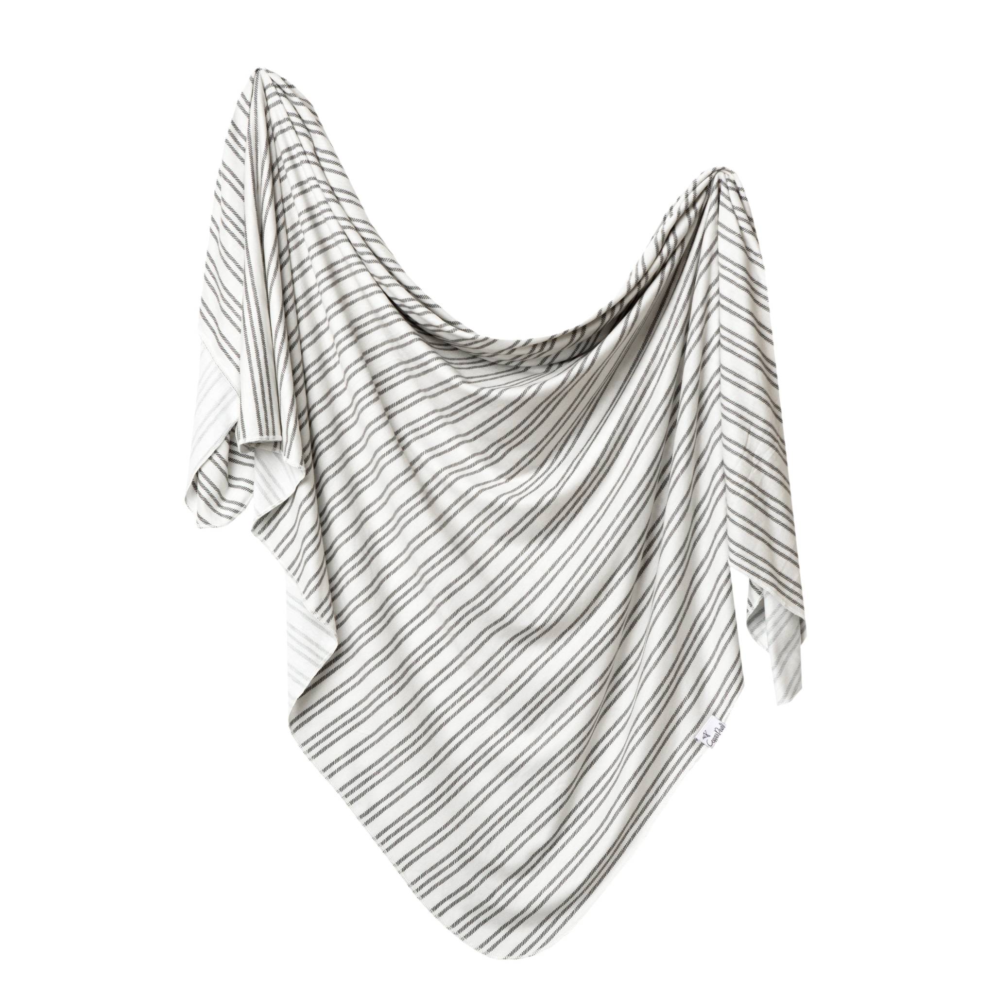 Soft Knit Swaddle Blanket for Babies - Breathable & Cozy Midtown Design - Perfect for Newborns, Infants & Toddlers - Ideal for Swaddling, Nursing & Stroller Use