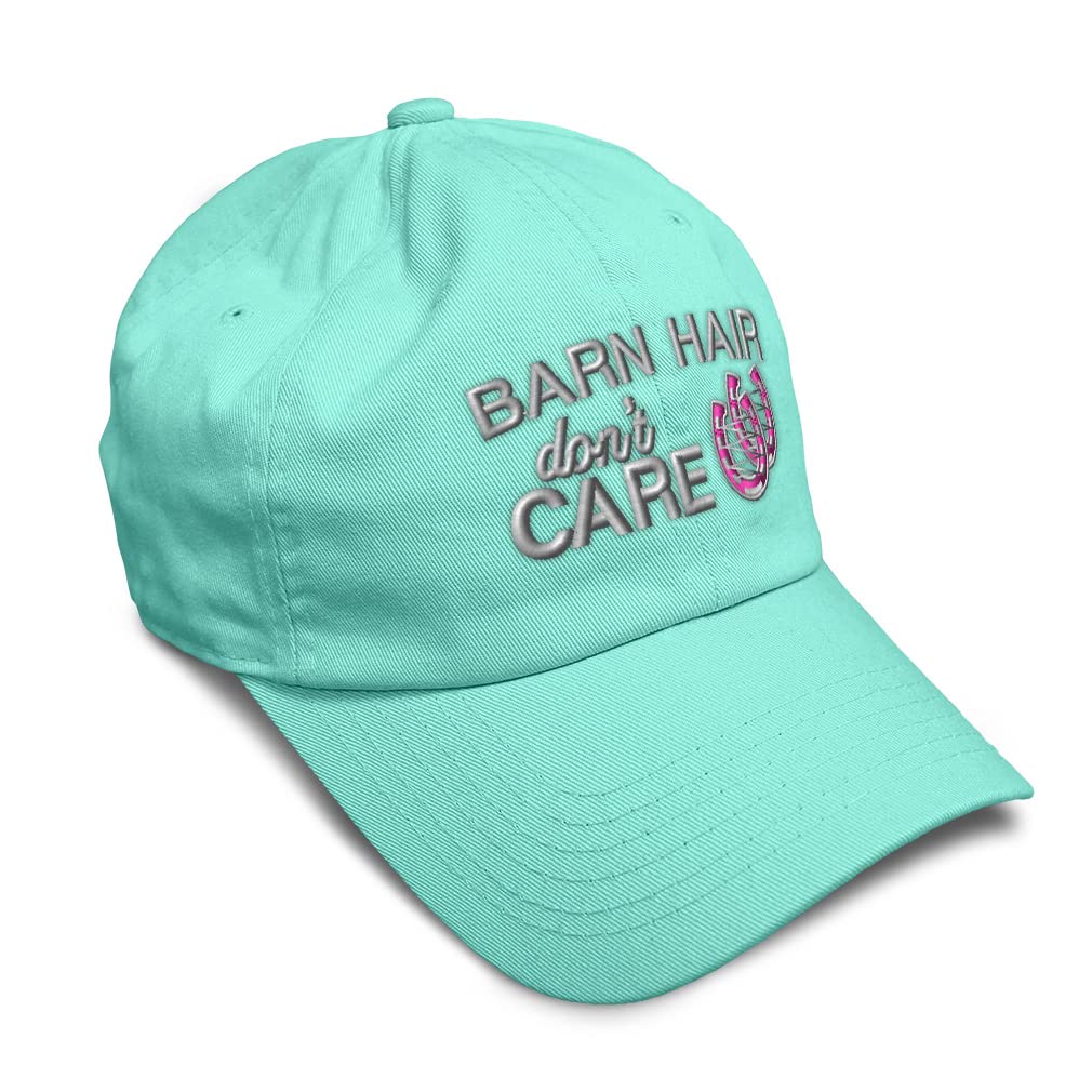 Custom Soft Baseball Cap - Adjustable Dad Hat for Men & Women | Unisex Barn Hair Don't Care Style | Perfect for Outdoor Activities, Sports & Casual Wear