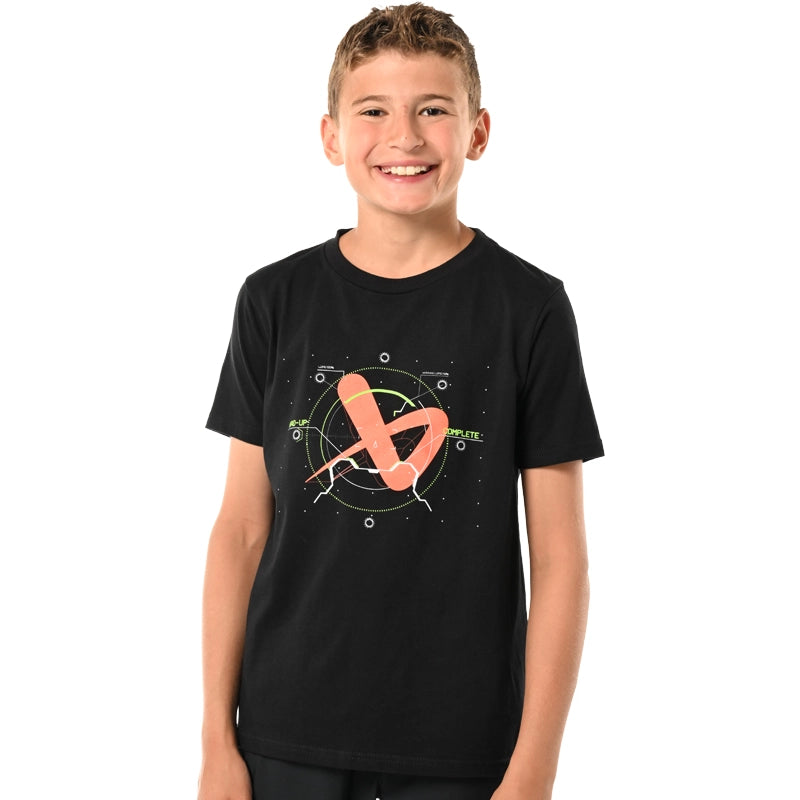 Bauer Youth Black Upload Tee - Comfortable & Stylish T-Shirt for Kids - Perfect for School, Sports & Casual Wear