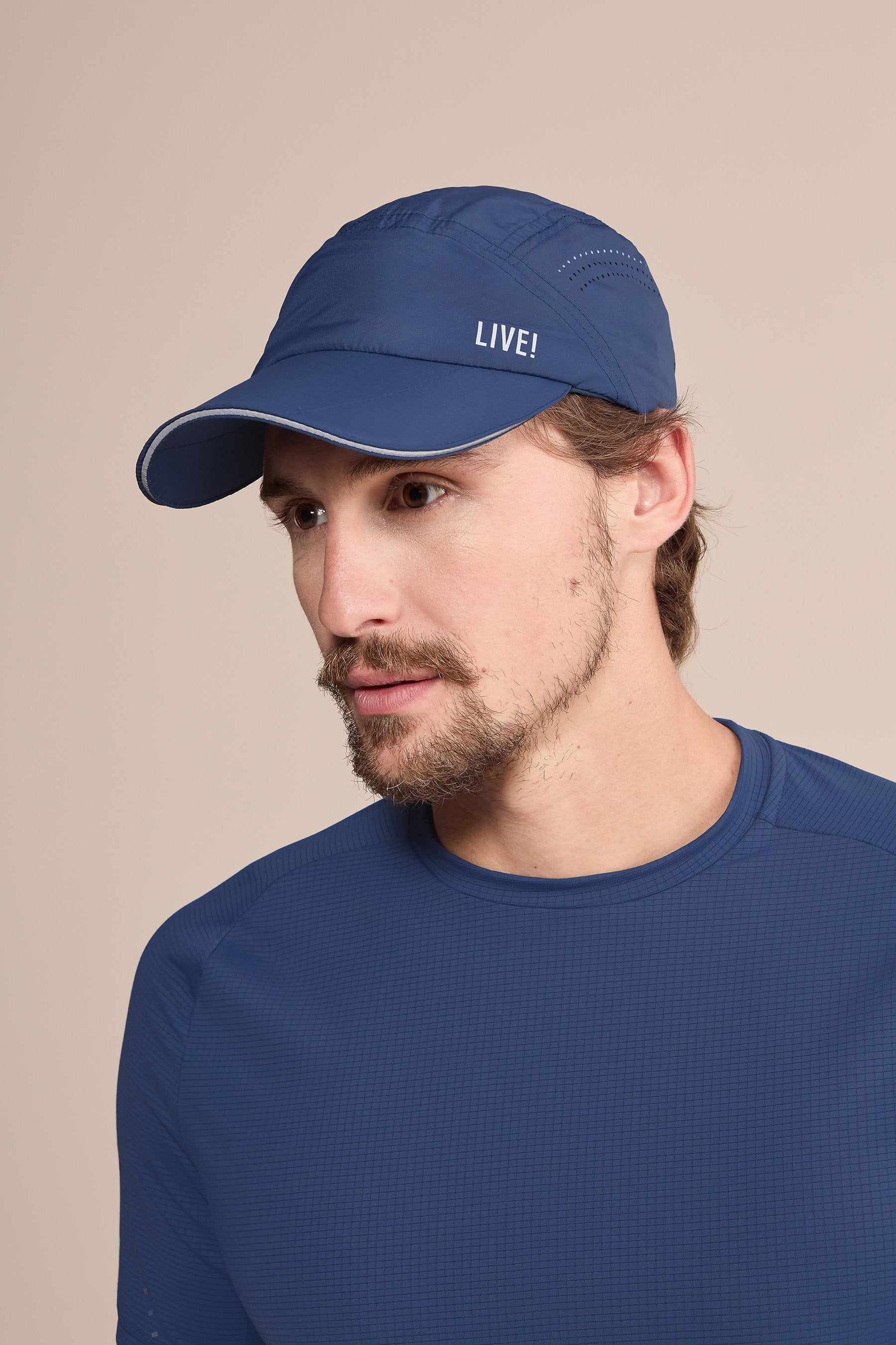 Unisex Reflective Running Cap for Men & Women - High Visibility Safety Hat for Jogging, Cycling & Night Sports