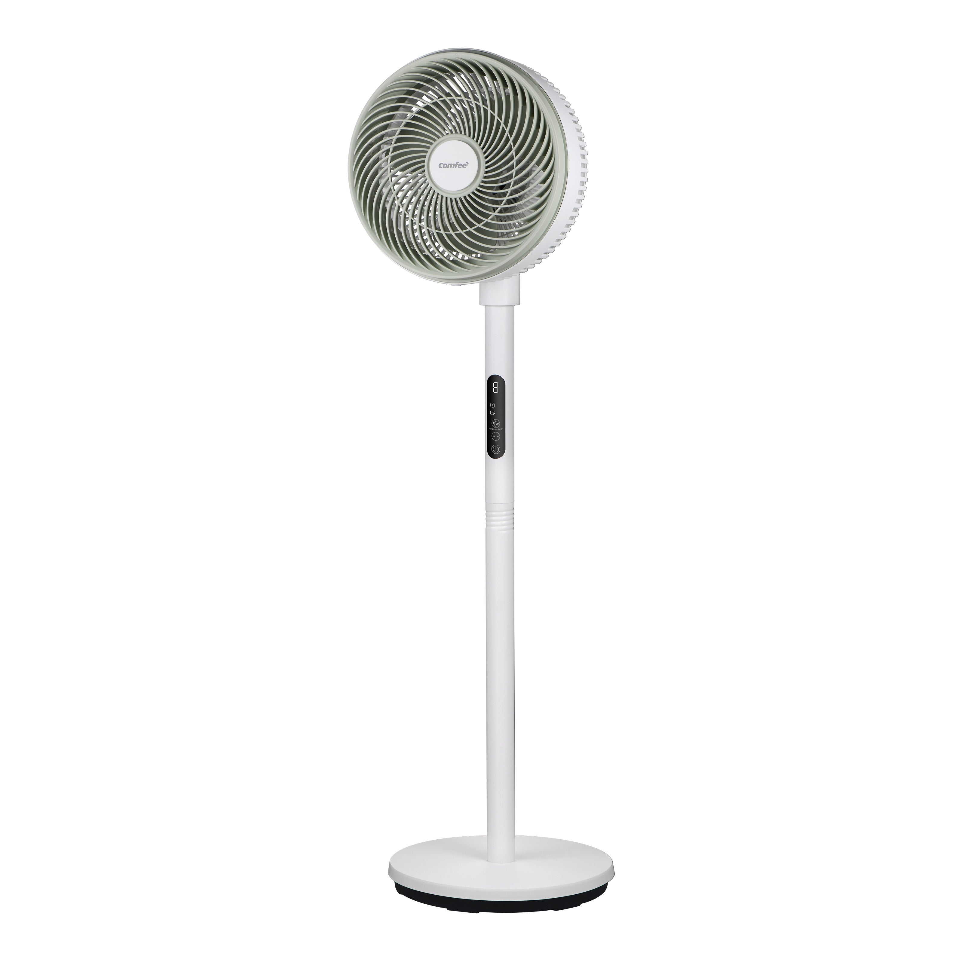 COMFEE CFS 09PGR0A0 9-Inch Oscillating Tower Fan with Remote Control - Perfect for Bedroom, Office & Home Cooling