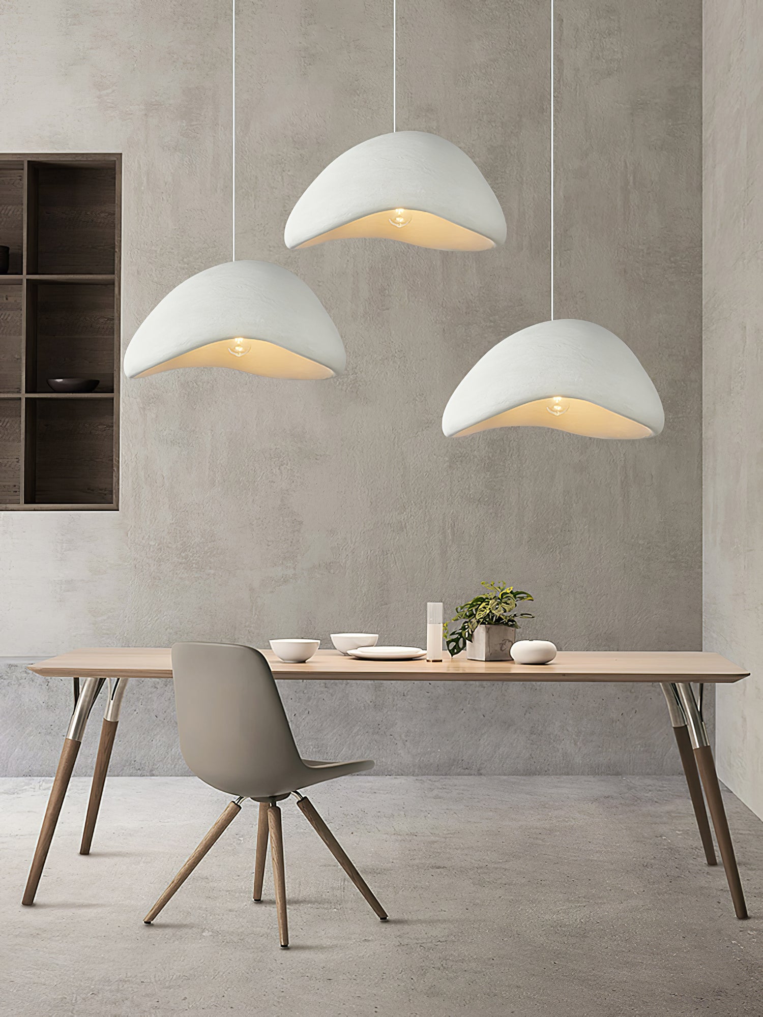 Khmara Halia Pendant Lamp - Modern Handmade Rattan Hanging Light Fixture for Living Room, Bedroom, Dining Room & Kitchen Decor